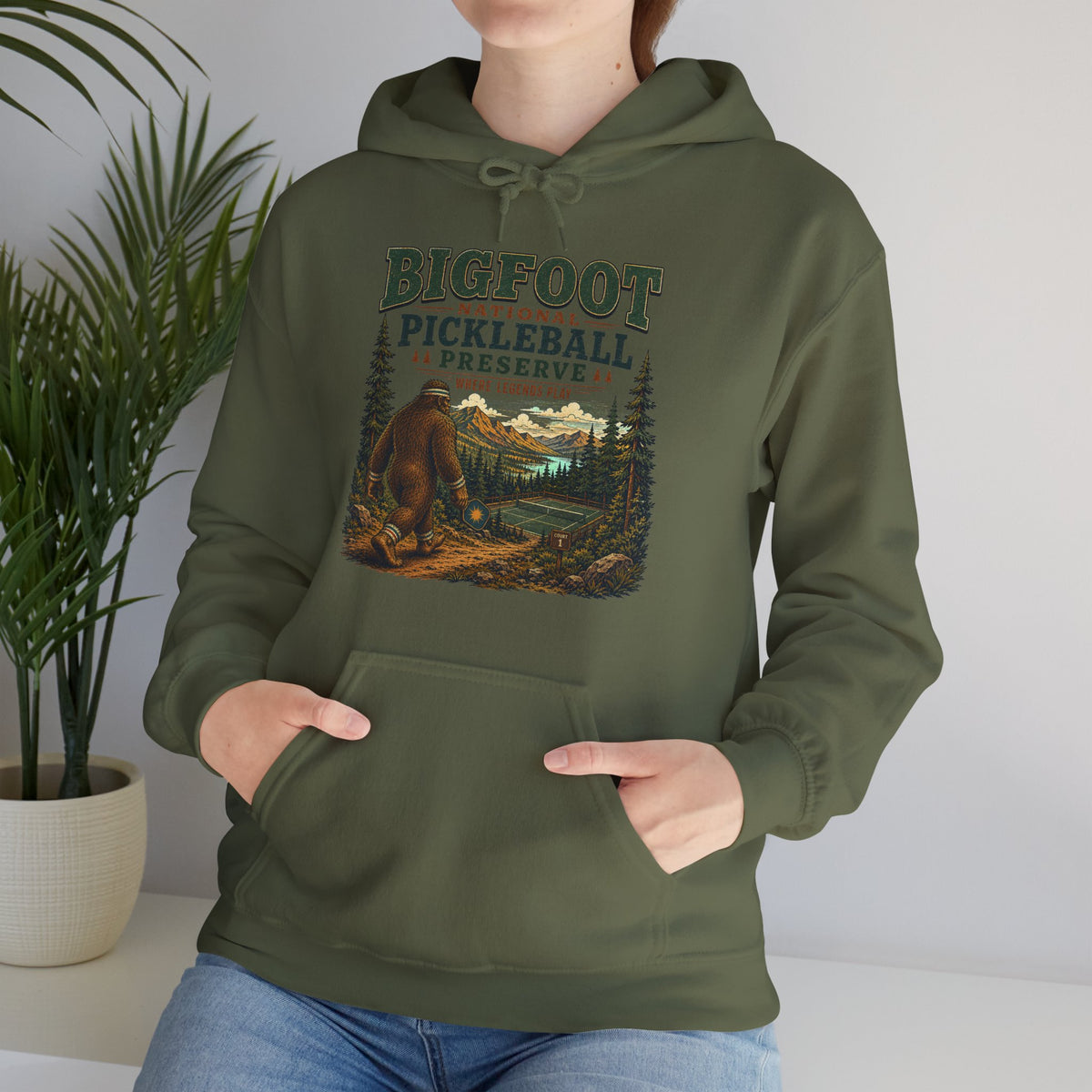 Bigfoot National Pickleball Preserve Hoodie