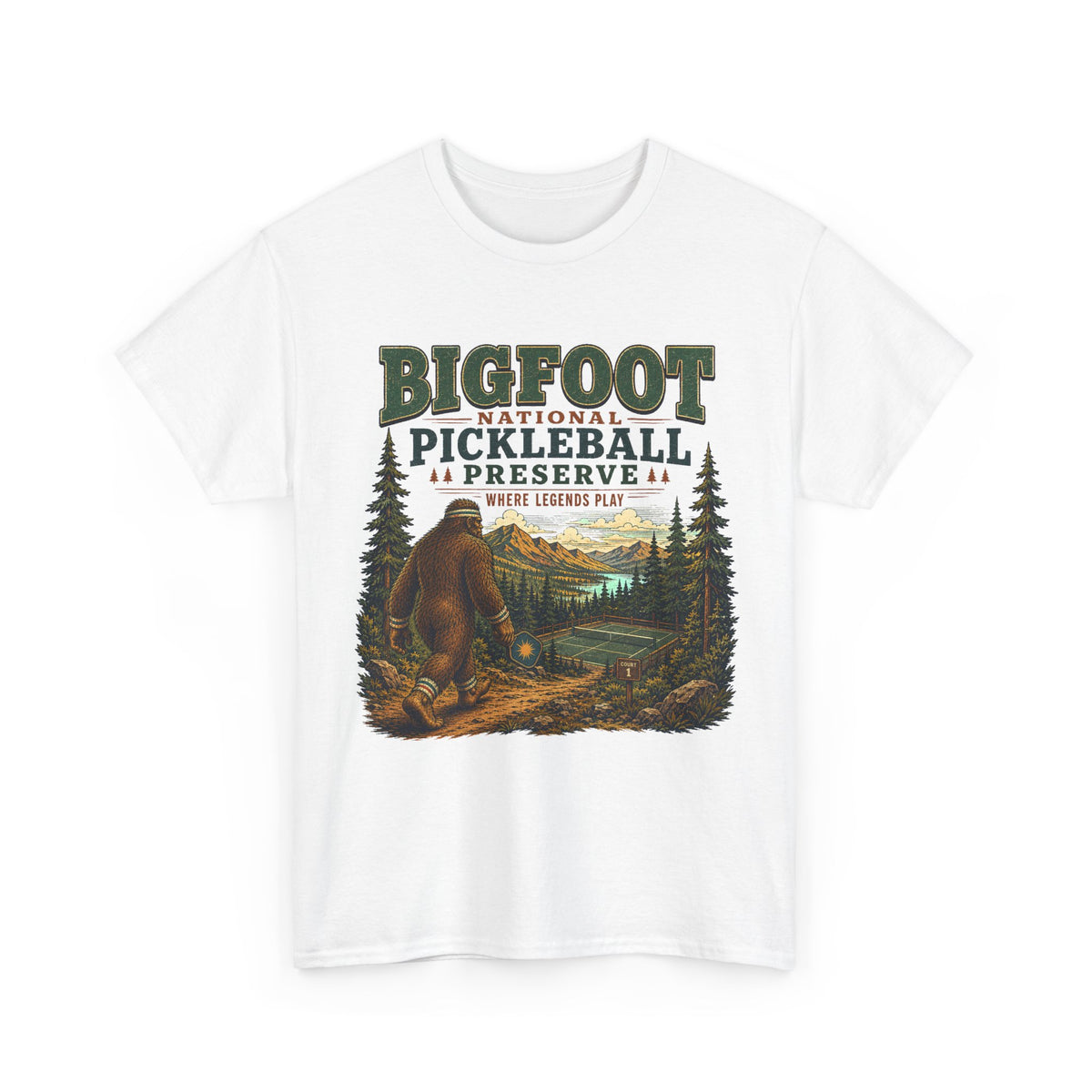 Bigfoot National Pickleball Preserve T-Shirt