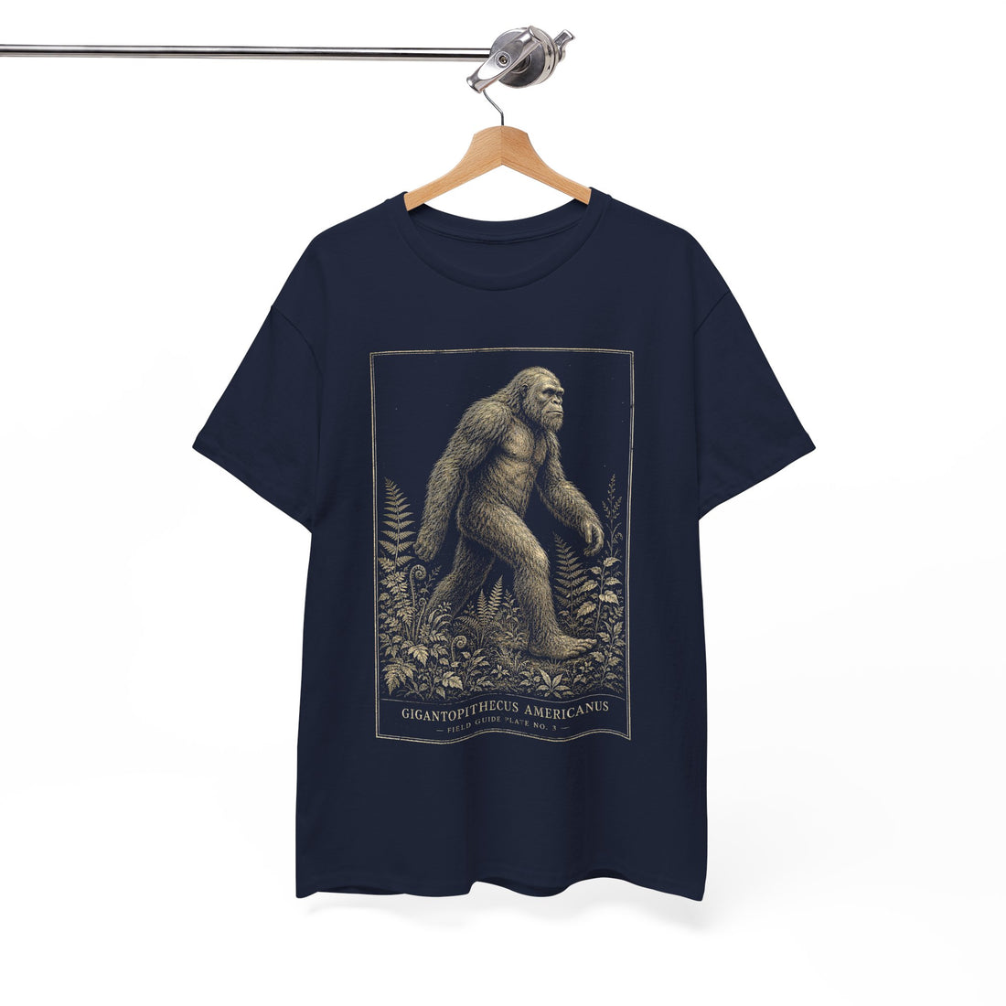 Sasquatch Field Guide T-Shirt – Vintage Naturalist Bigfoot Graphic Tee