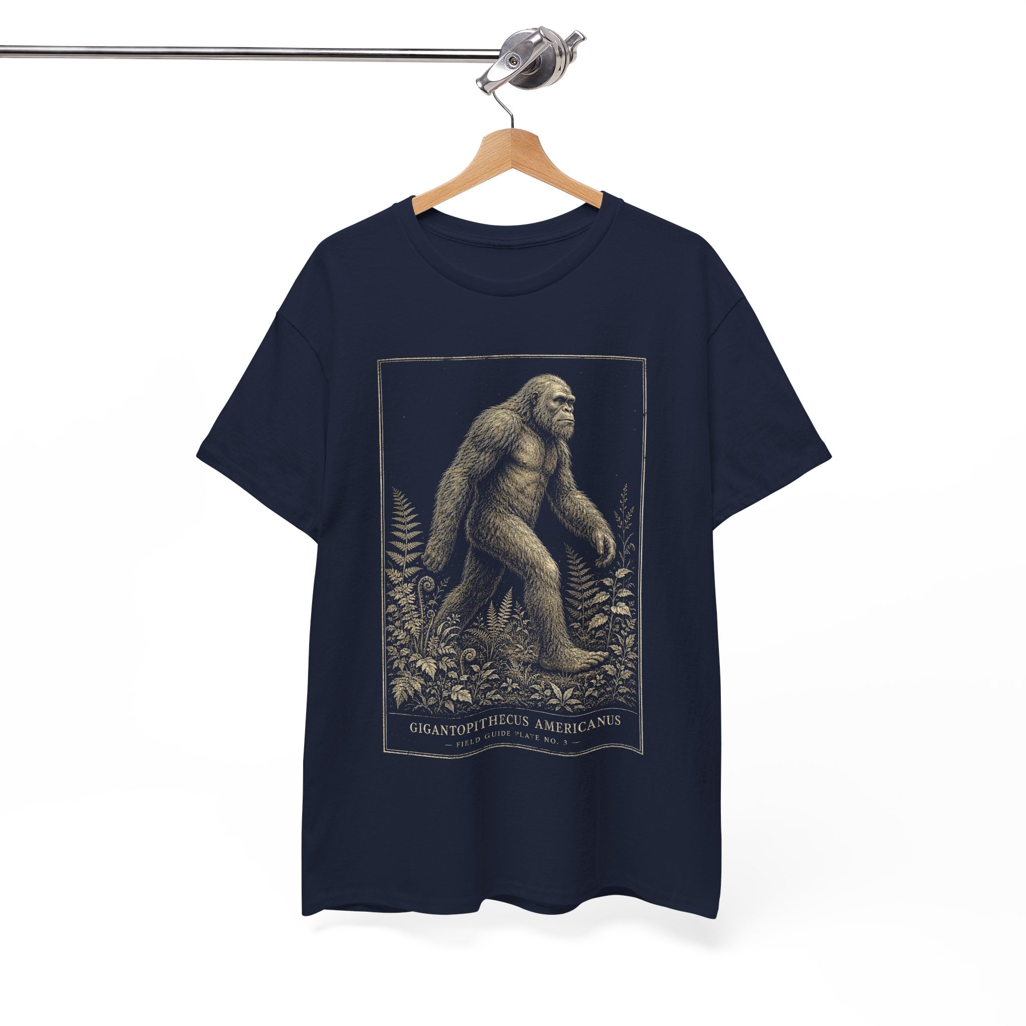 Sasquatch Field Guide T-Shirt – Vintage Naturalist Bigfoot Graphic Tee