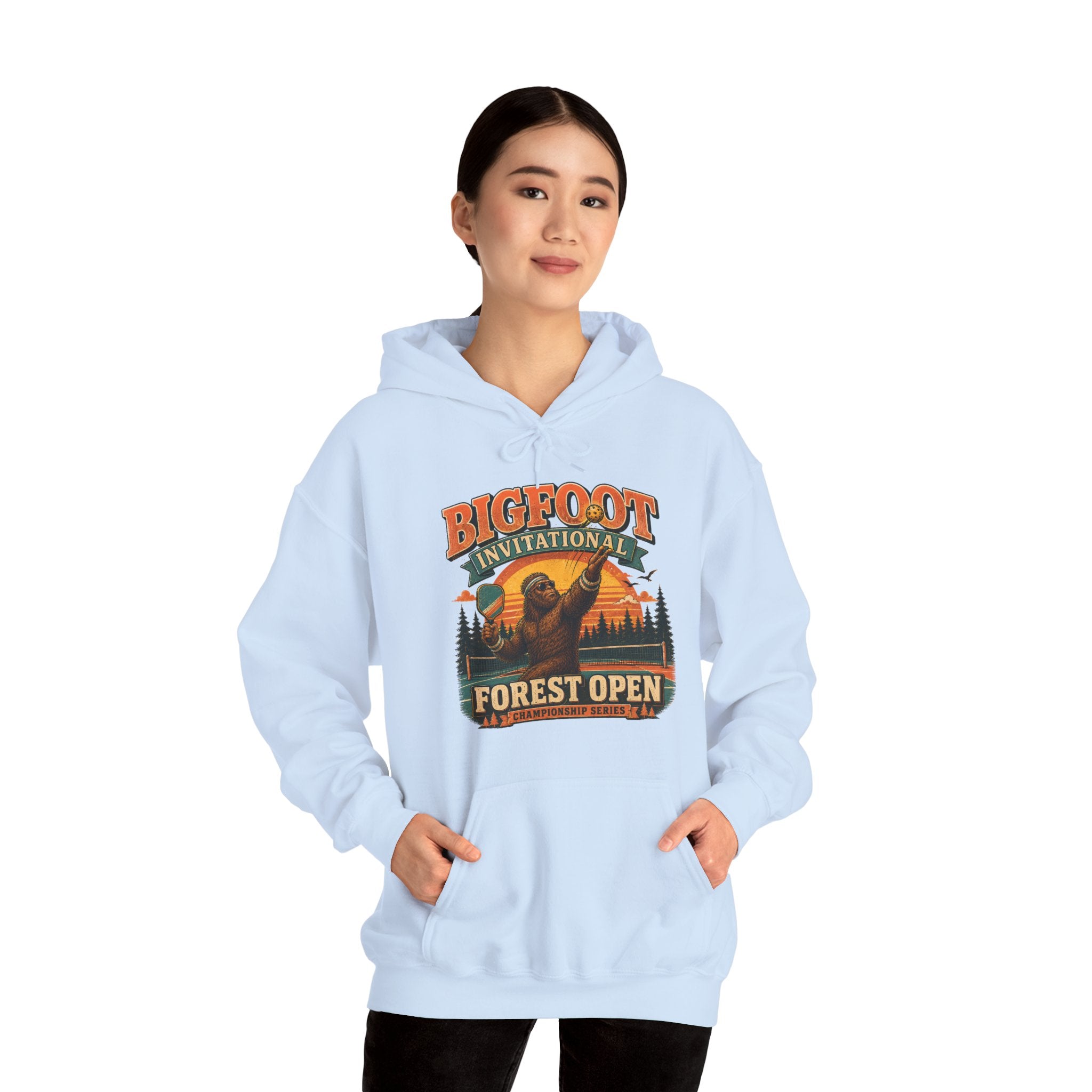 Bigfoot Invitational Forest Open Pickleball Hoodie