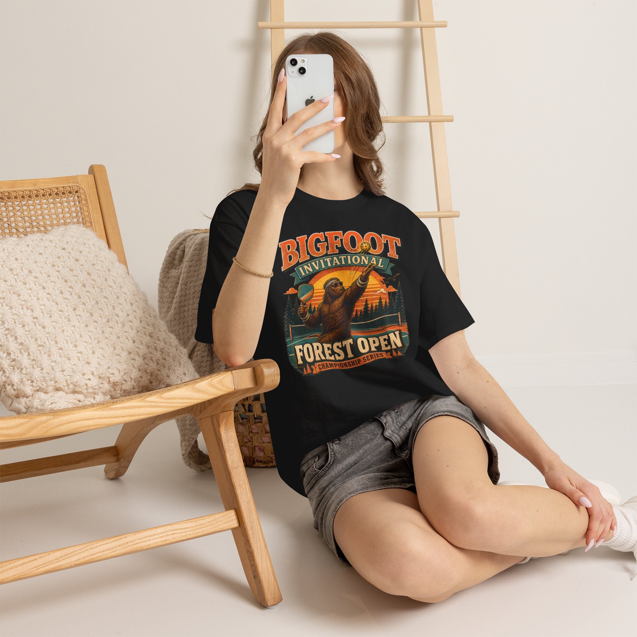 Bigfoot Invitational Forest Open Pickleball T-Shirt