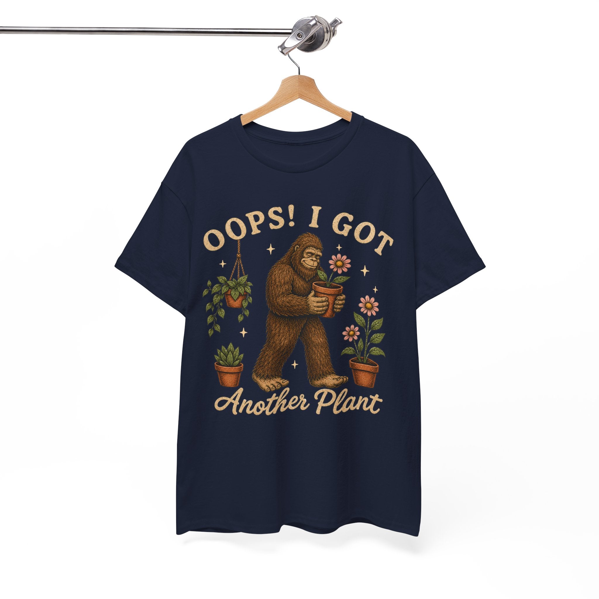 Another Plant Bigfoot T-Shirt – Funny Sasquatch Houseplant Lover Tee