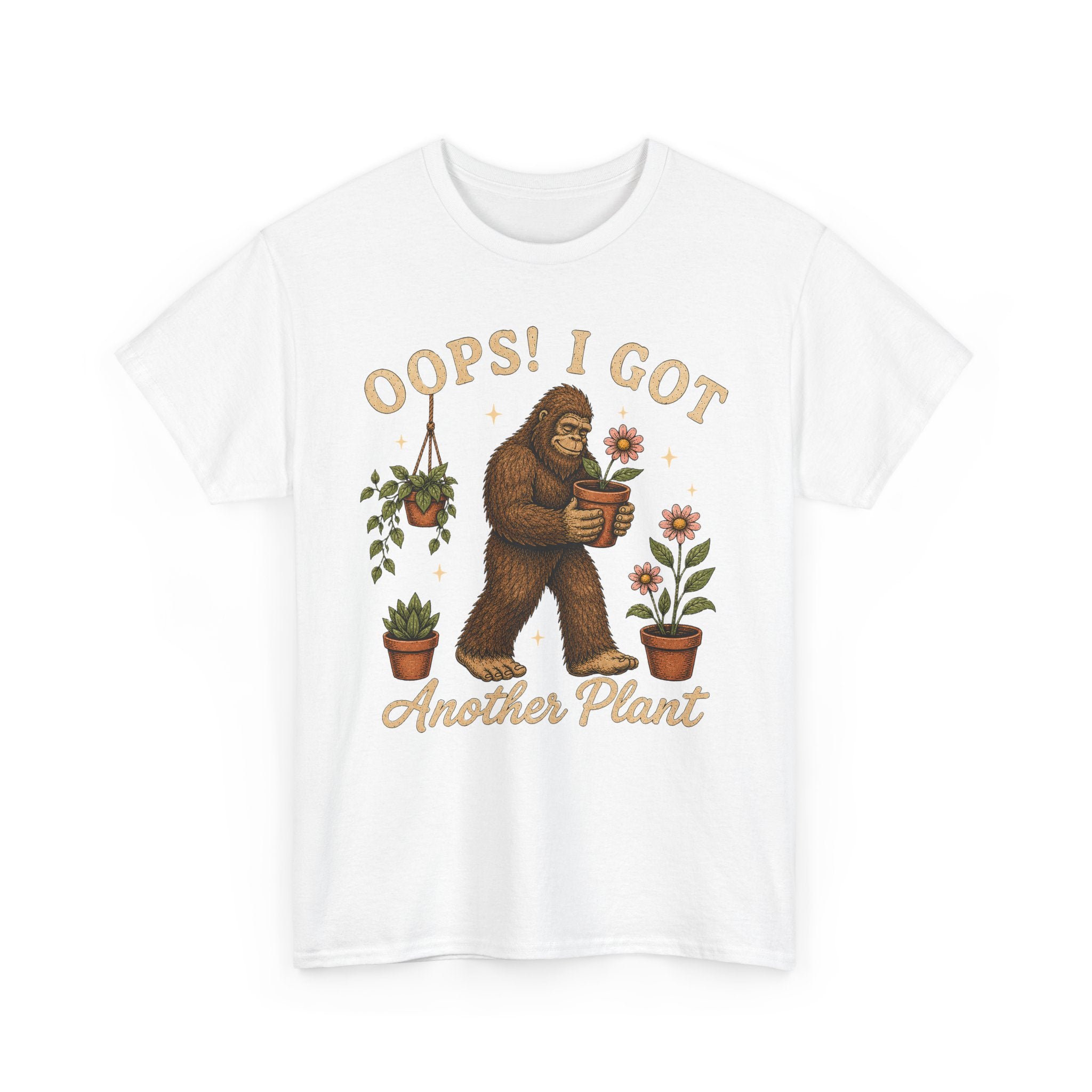 Another Plant Bigfoot T-Shirt – Funny Sasquatch Houseplant Lover Tee