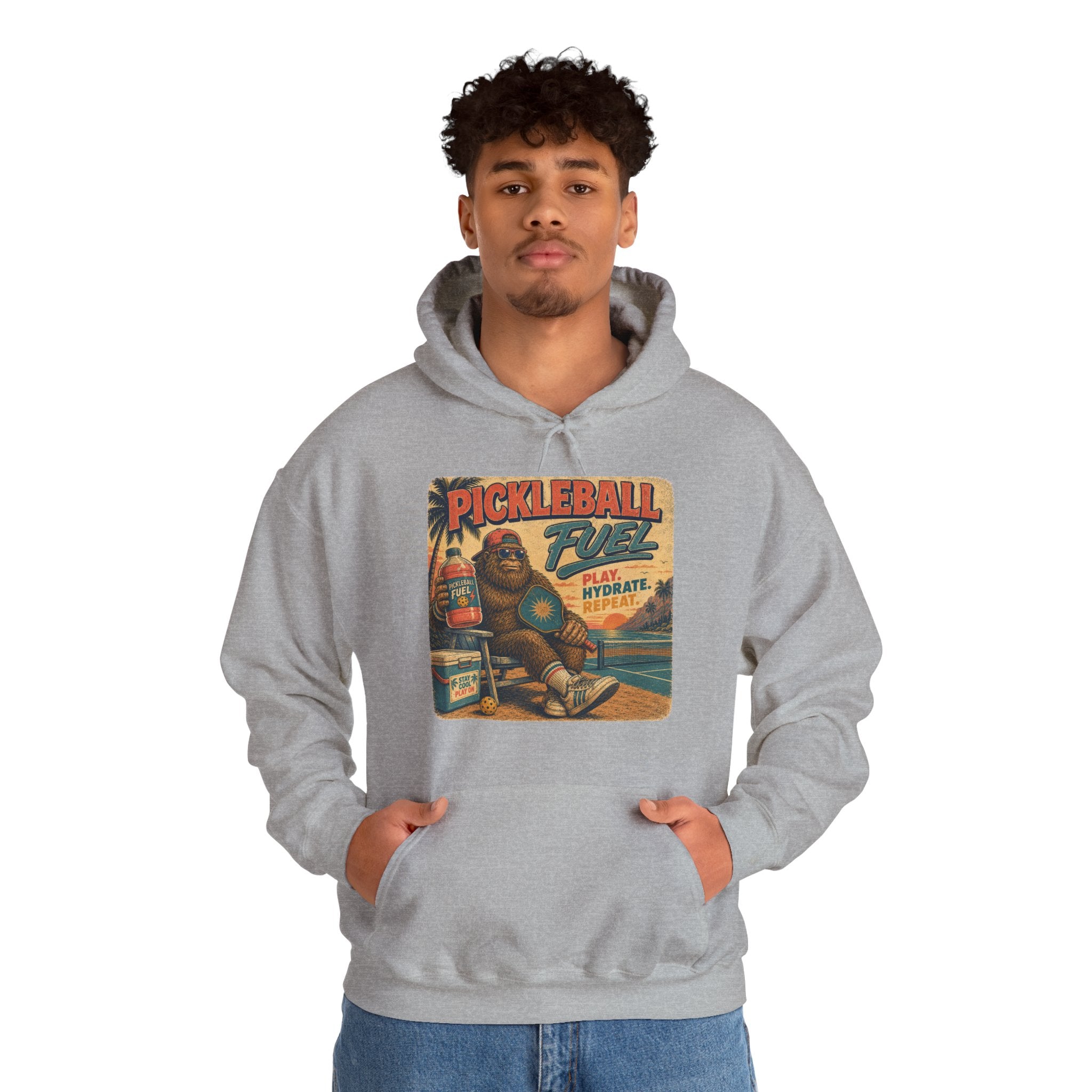 Bigfoot Pickleball Fuel Summer Sports Hoodie