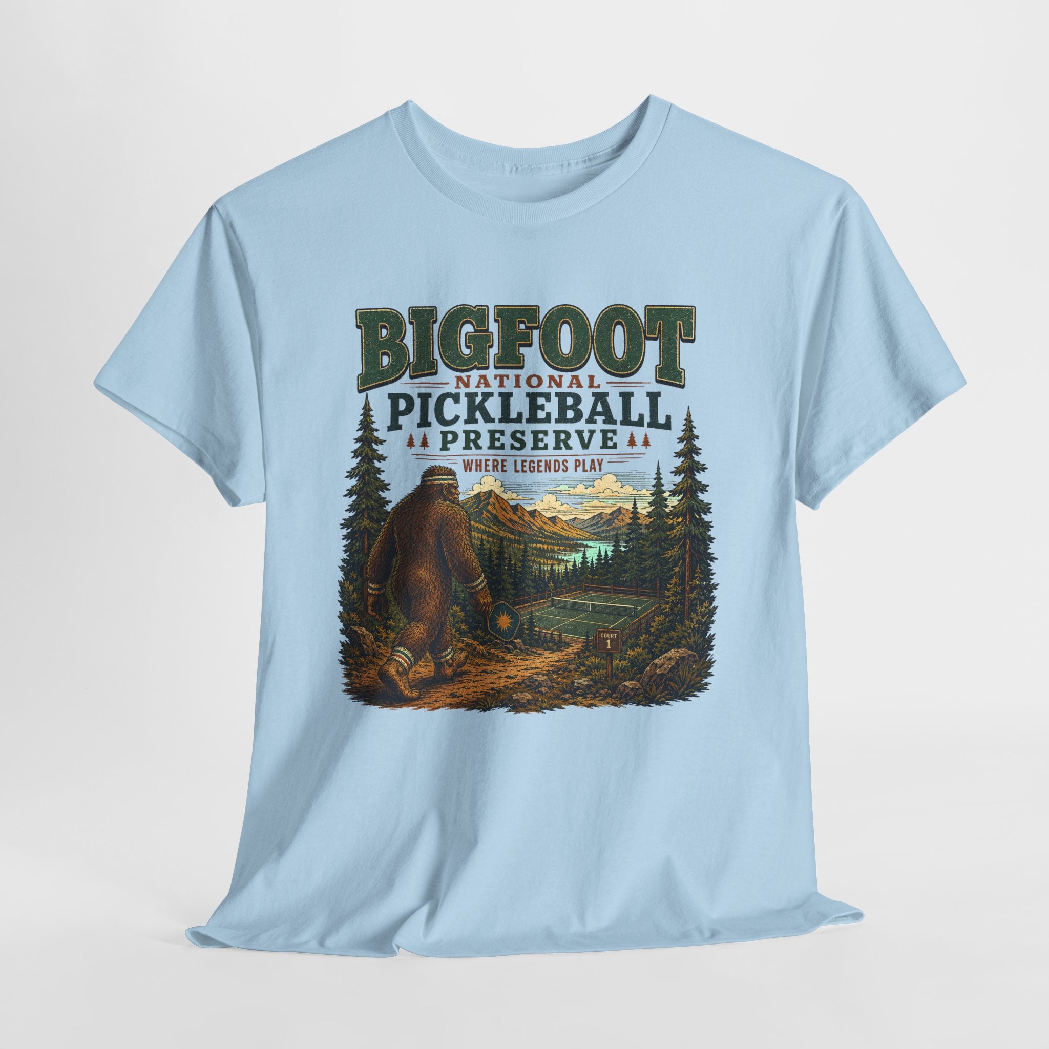 Bigfoot National Pickleball Preserve T-Shirt