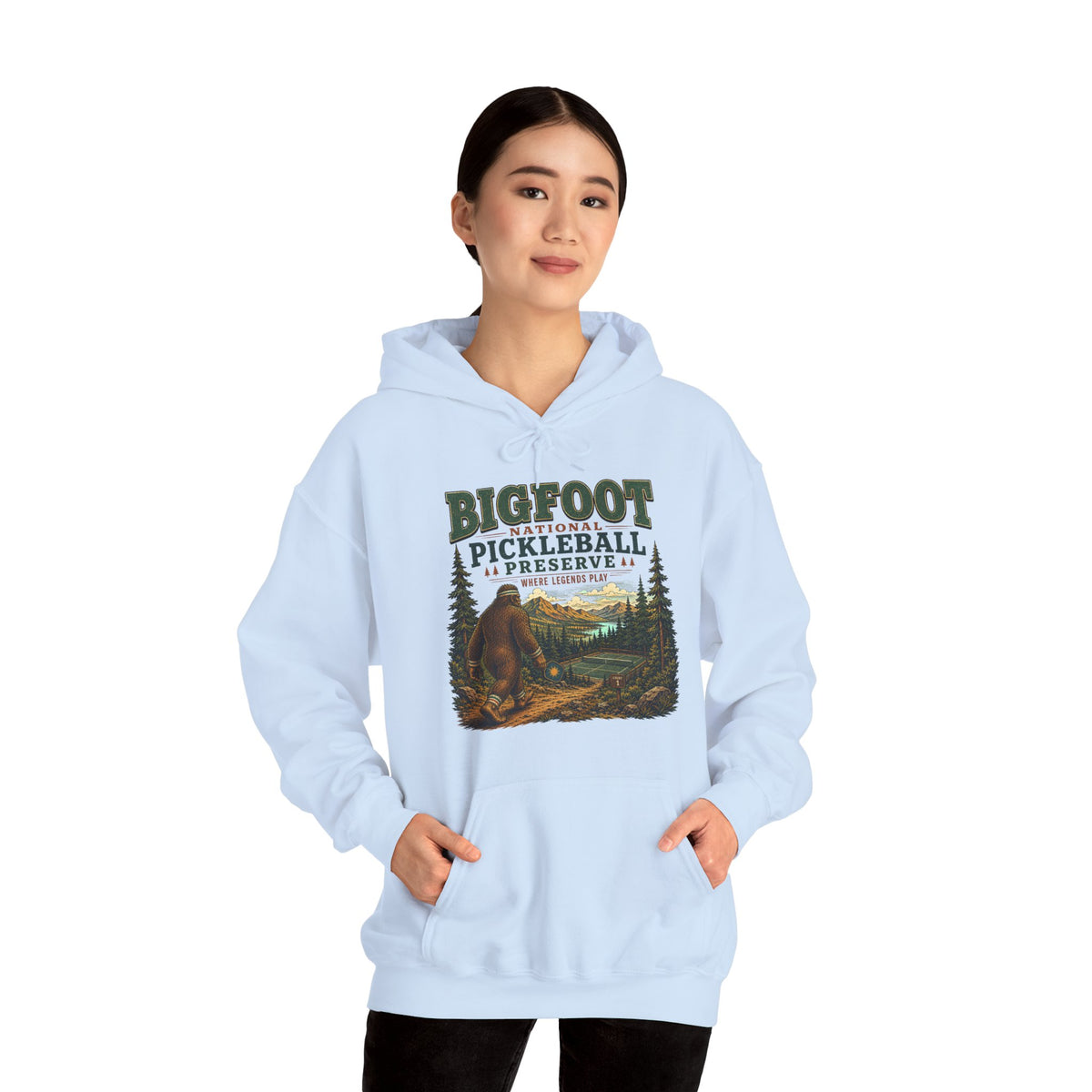 Bigfoot National Pickleball Preserve Hoodie