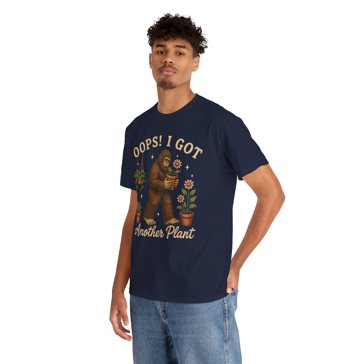 Another Plant Bigfoot T-Shirt – Funny Sasquatch Houseplant Lover Tee