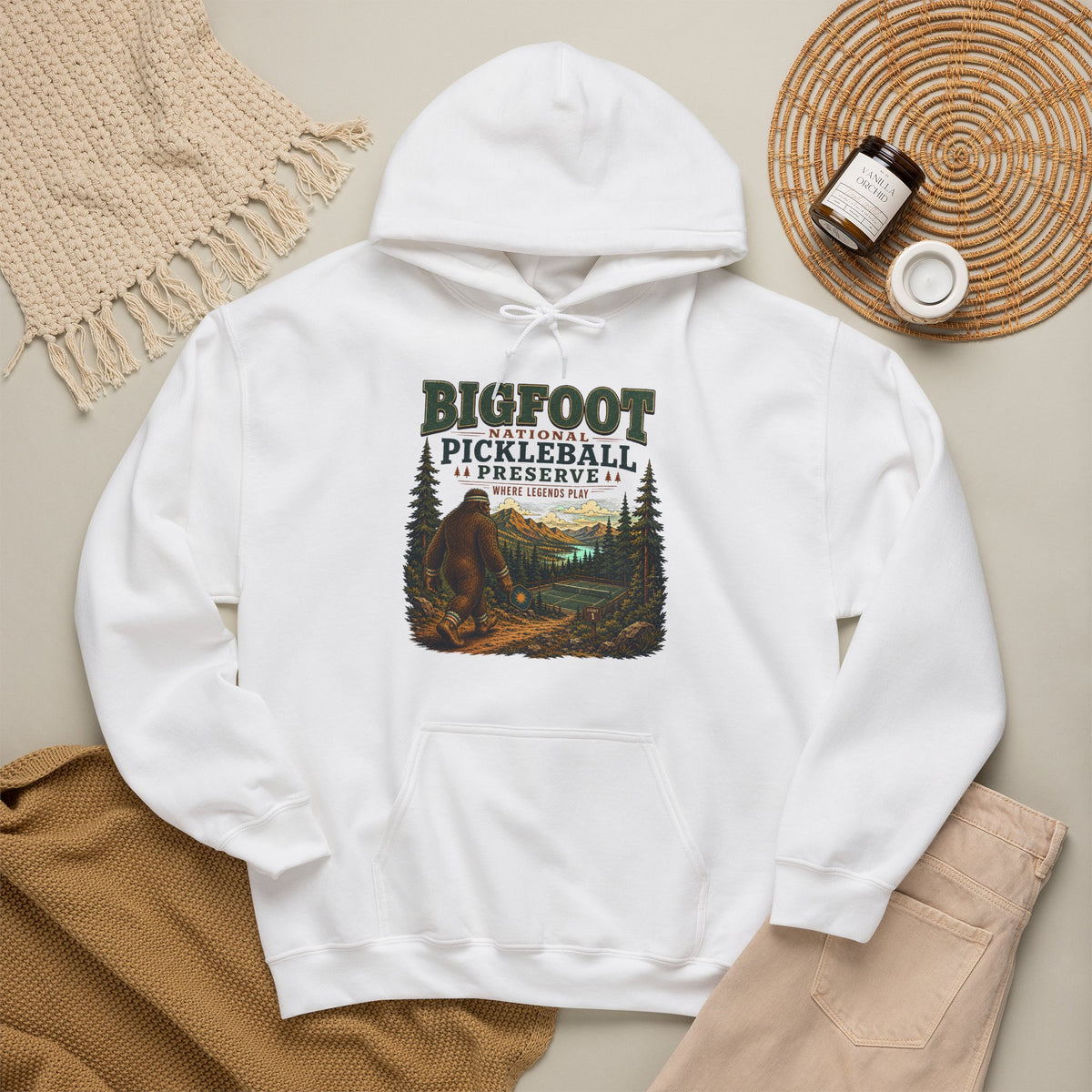 Bigfoot National Pickleball Preserve Hoodie