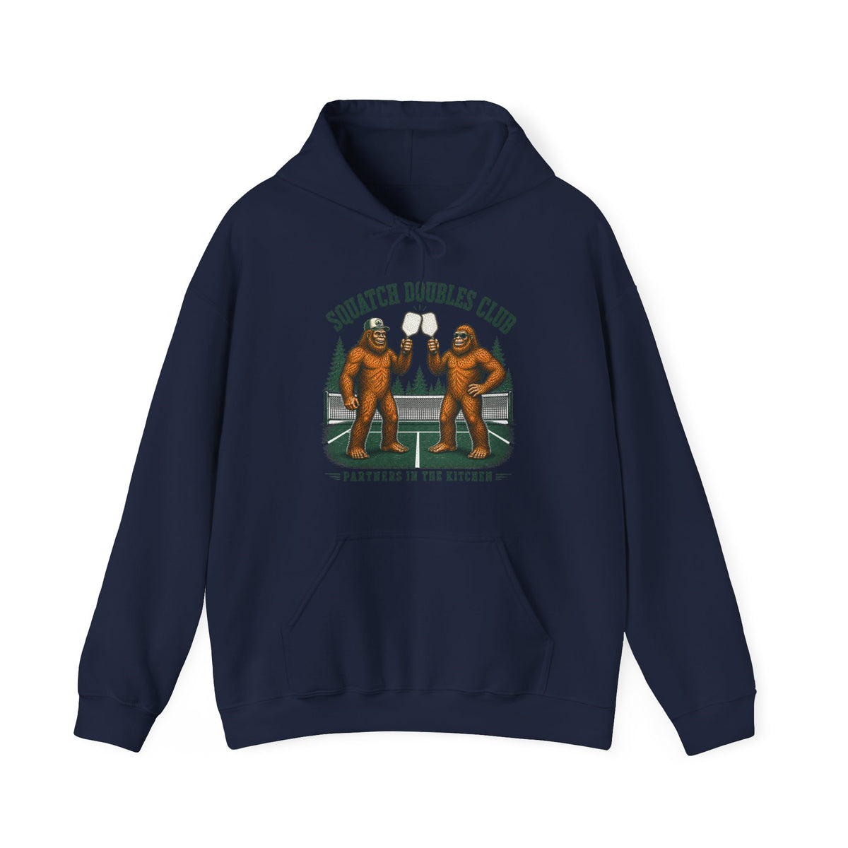 Squatch Doubles Club Bigfoot Pickleball Hoodie