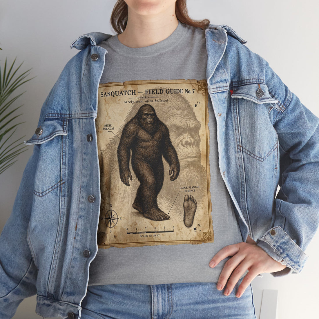 Sasquatch Species Study T-Shirt – Vintage Museum Field Guide Graphic Tee