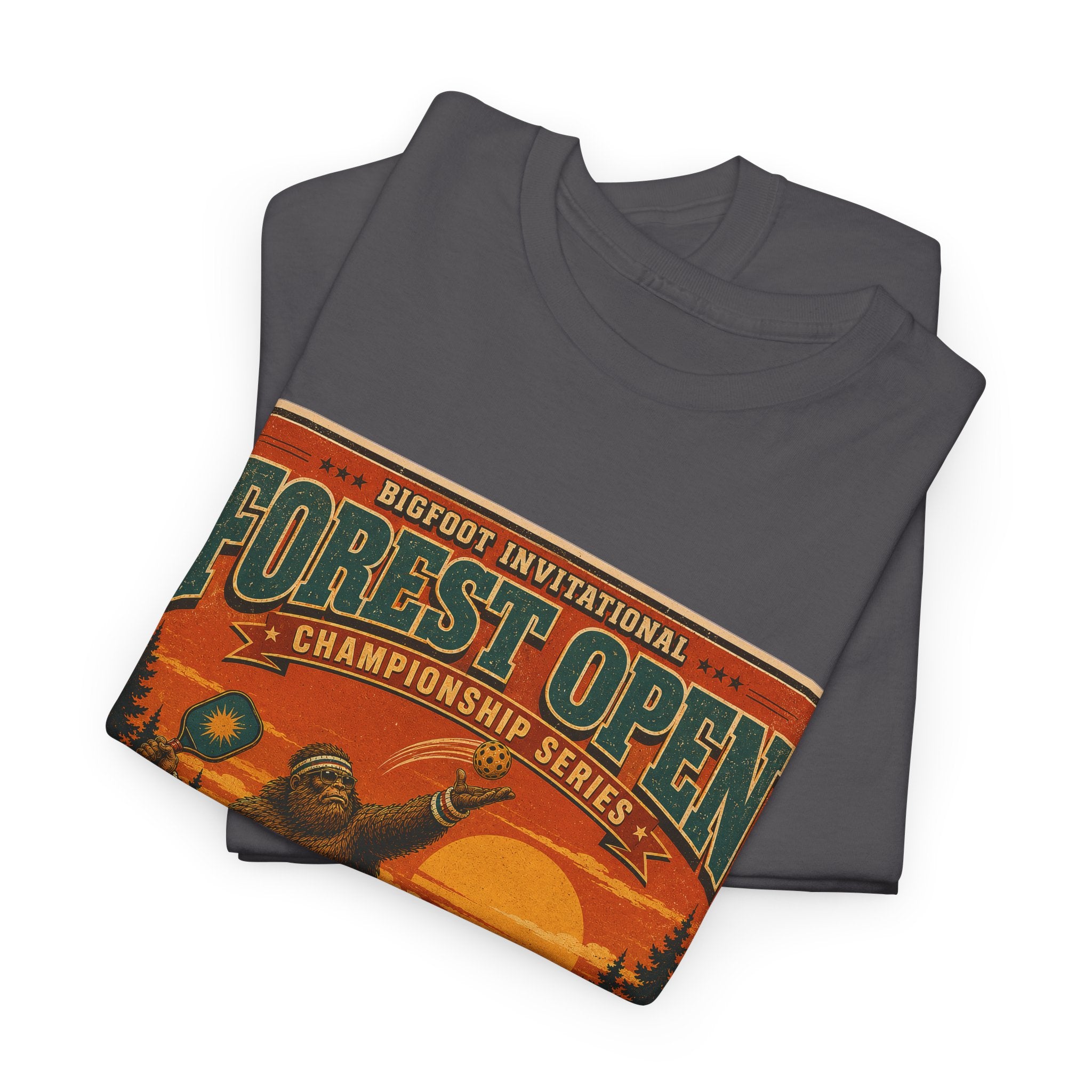 Bigfoot Invitational Forest Open Pickleball T-Shirt