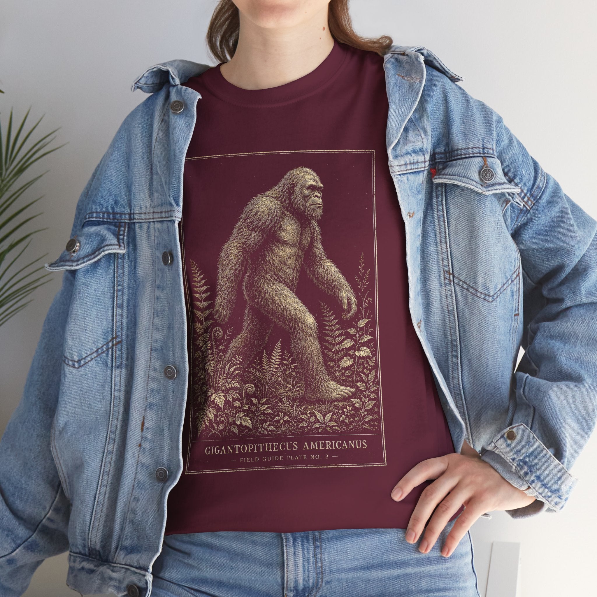 Sasquatch Field Guide T-Shirt – Vintage Naturalist Bigfoot Graphic Tee