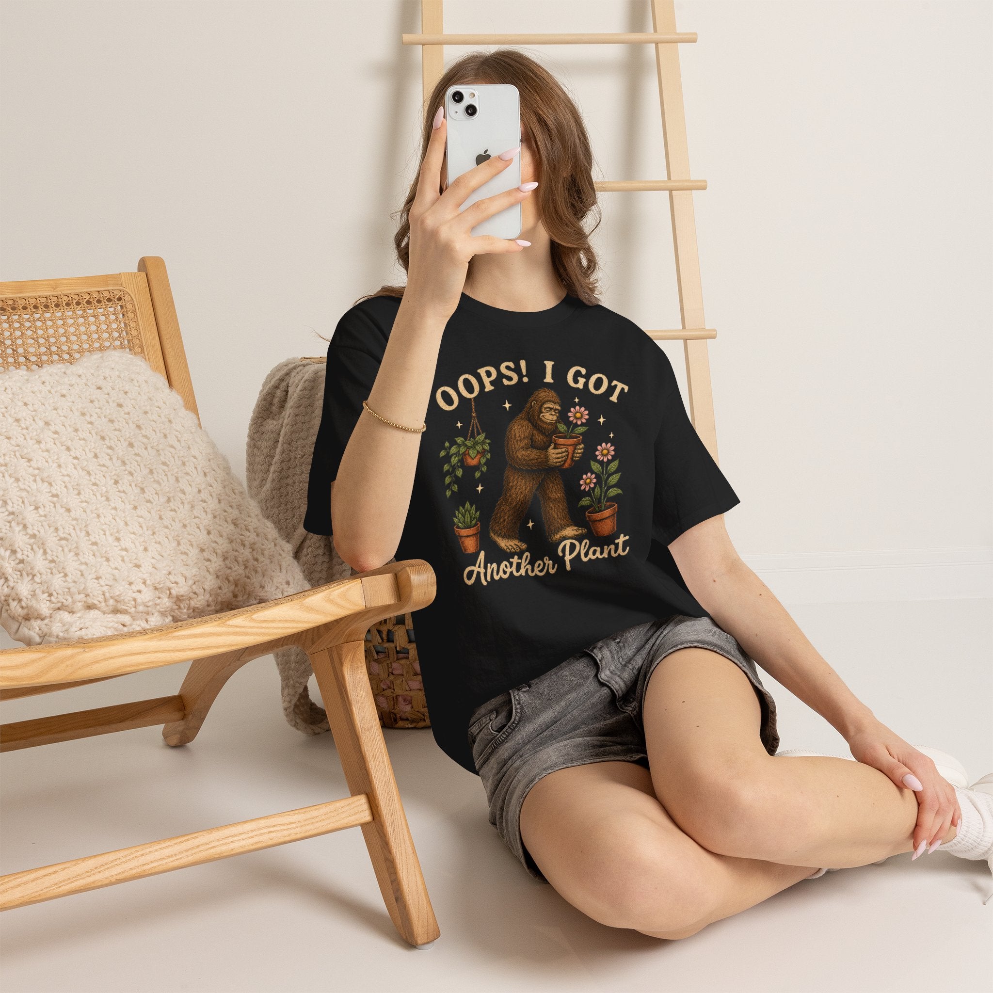 Another Plant Bigfoot T-Shirt – Funny Sasquatch Houseplant Lover Tee