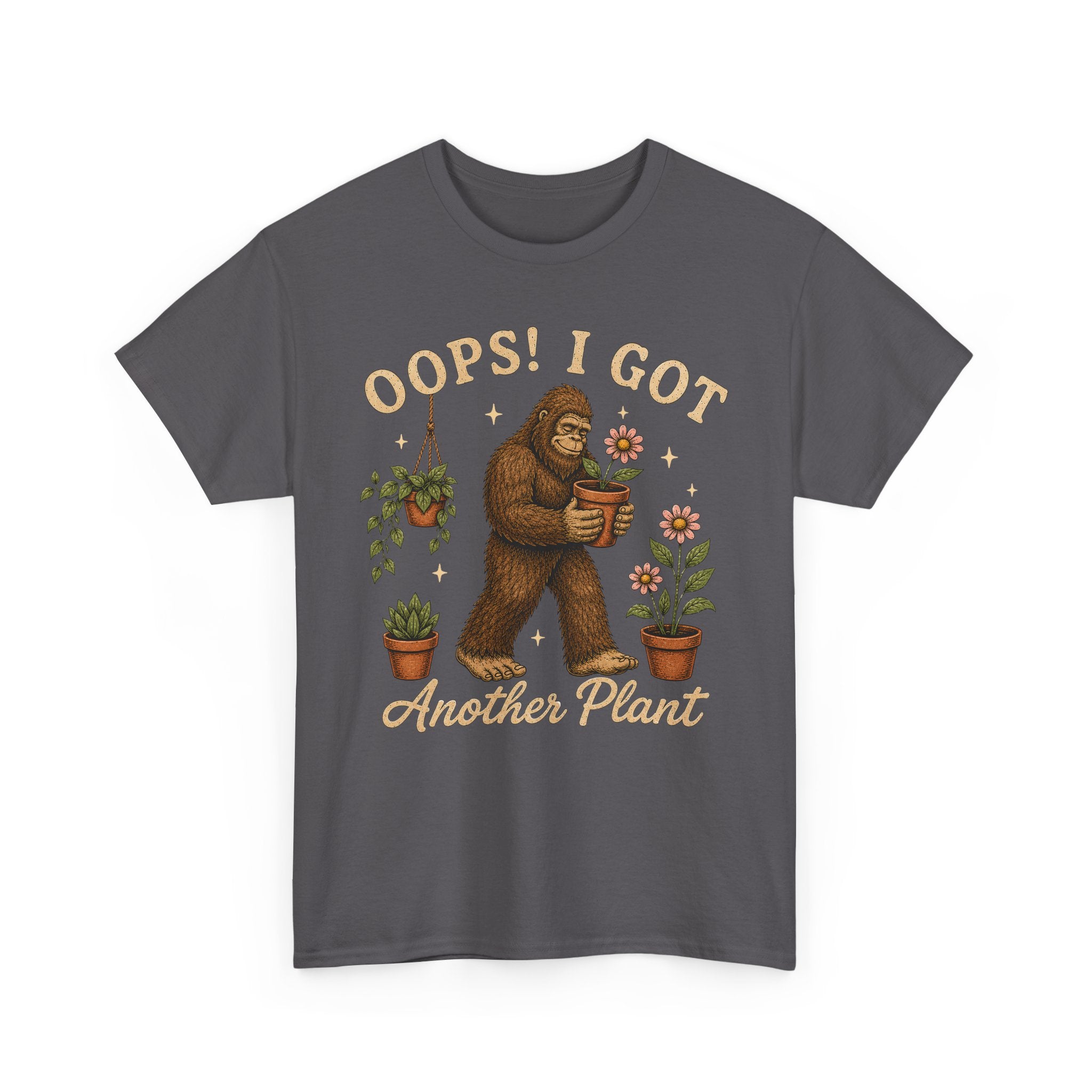 Another Plant Bigfoot T-Shirt – Funny Sasquatch Houseplant Lover Tee