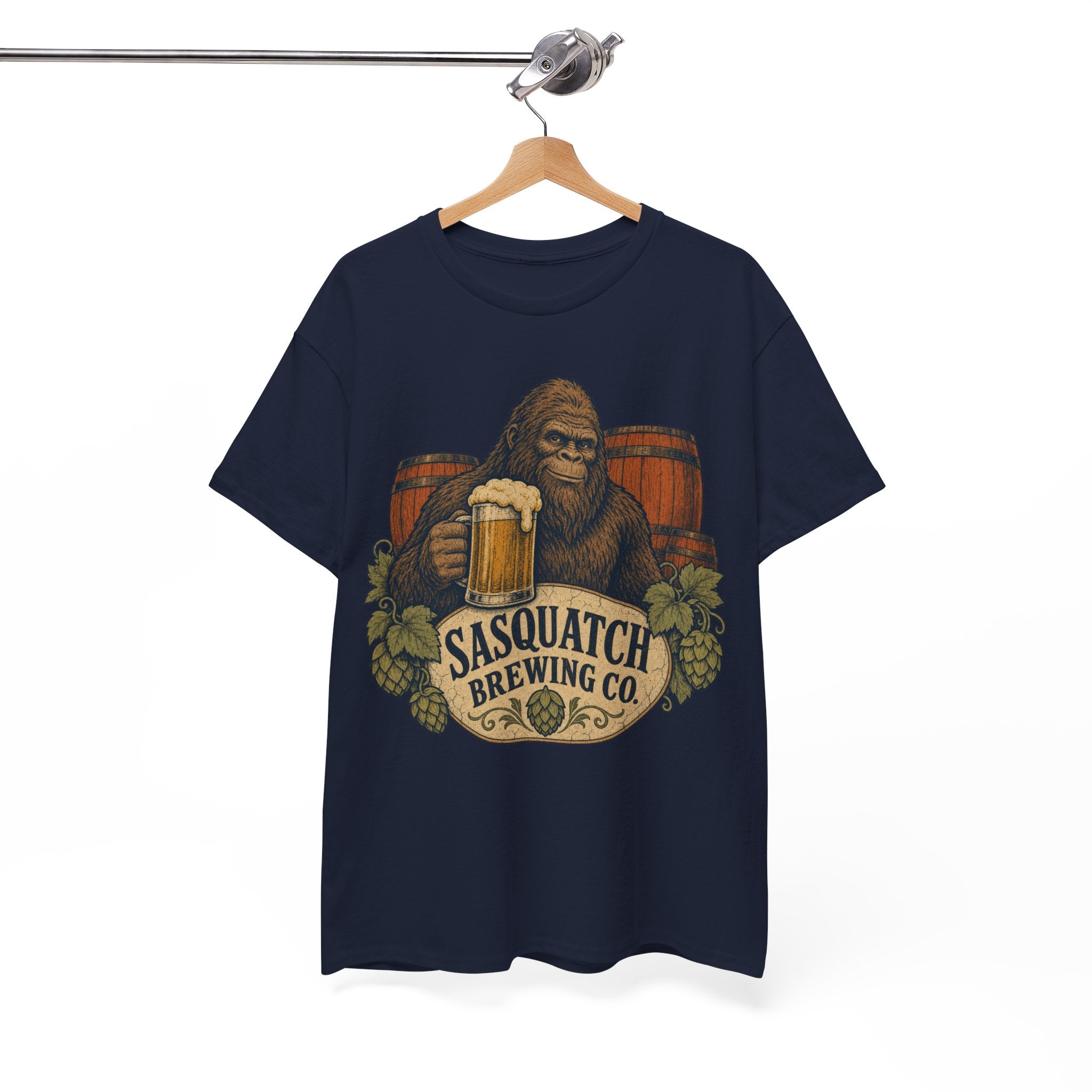 Sasquatch Brewing Co. T-Shirt – Vintage Bigfoot Craft Beer Graphic Tee
