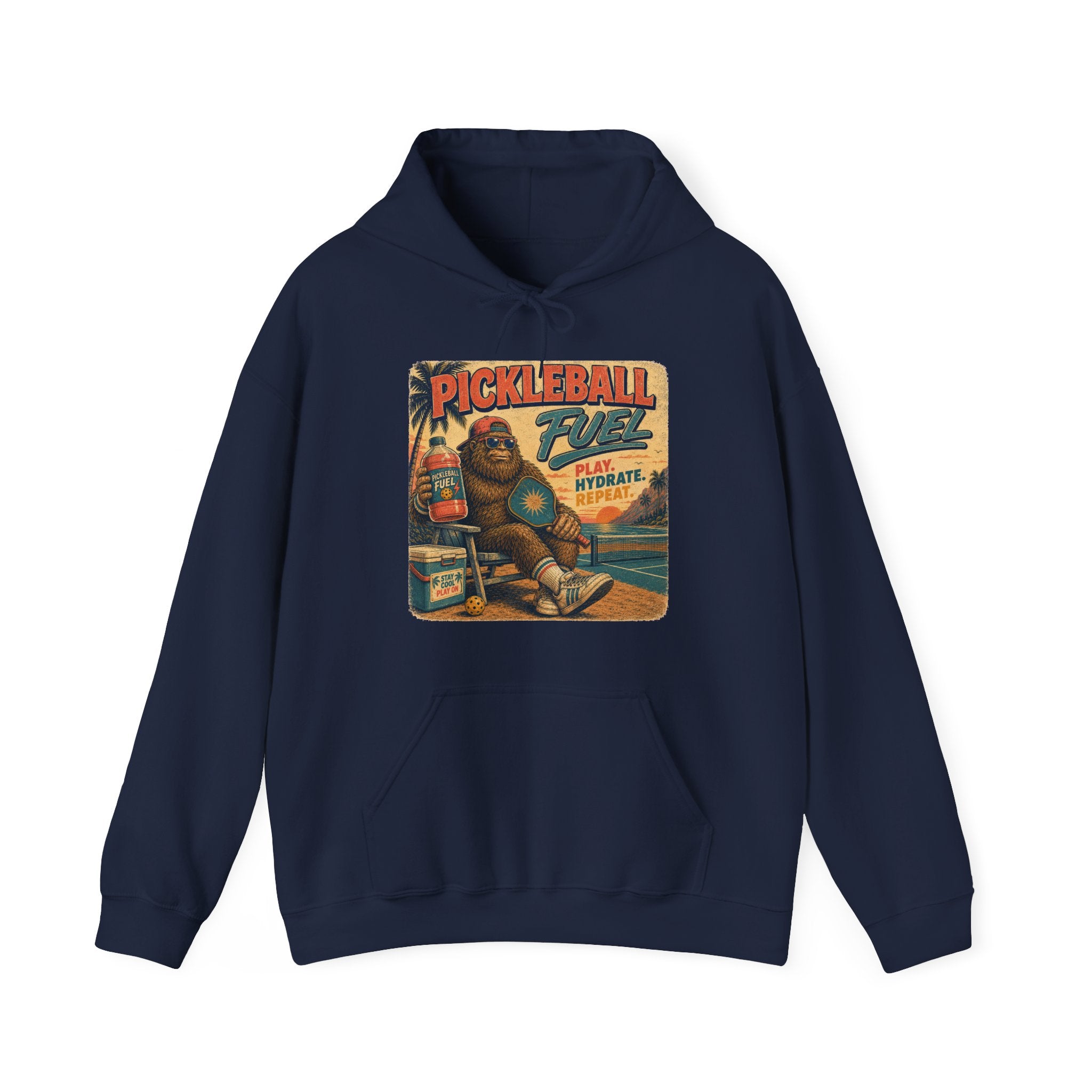 Bigfoot Pickleball Fuel Summer Sports Hoodie