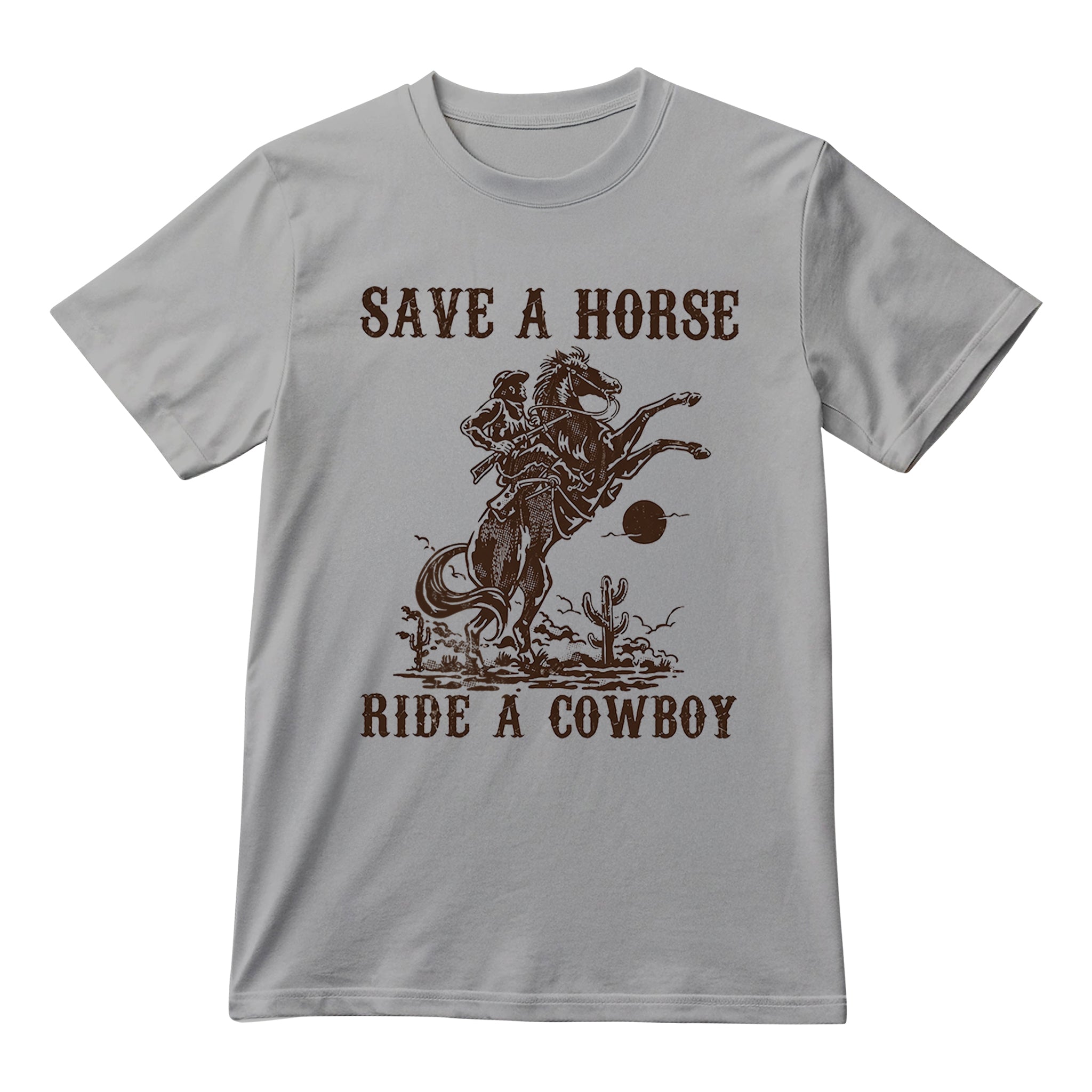 Save a Horse Ride a Cowboy T-shirt, Retro Western Rodeo Graphic, Country Music Lover Unisex T-shirt