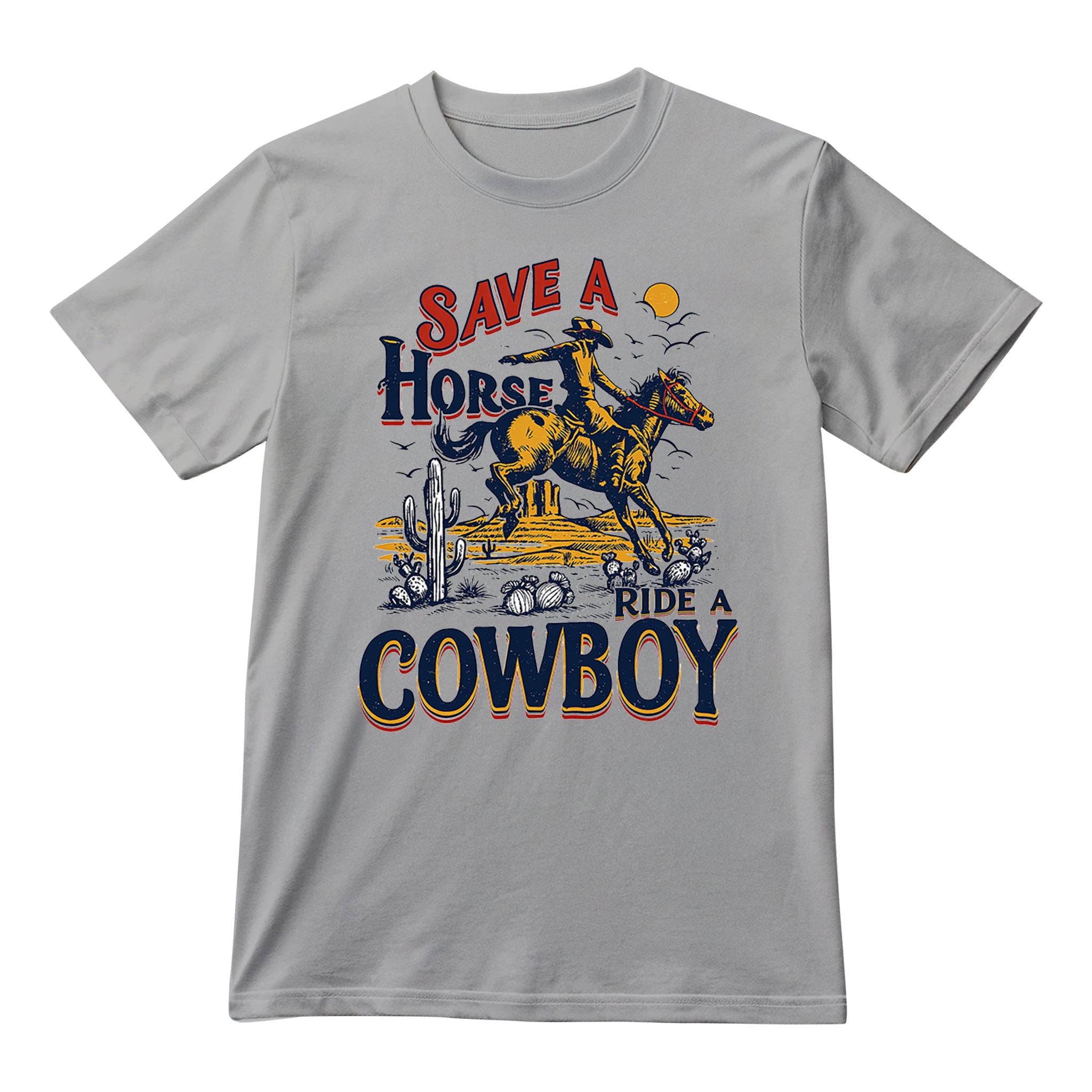 Save a Horse Ride a Cowboy T-shirt, Vintage 90s Western Graphic, Retro Rodeo Unisex T-shirt