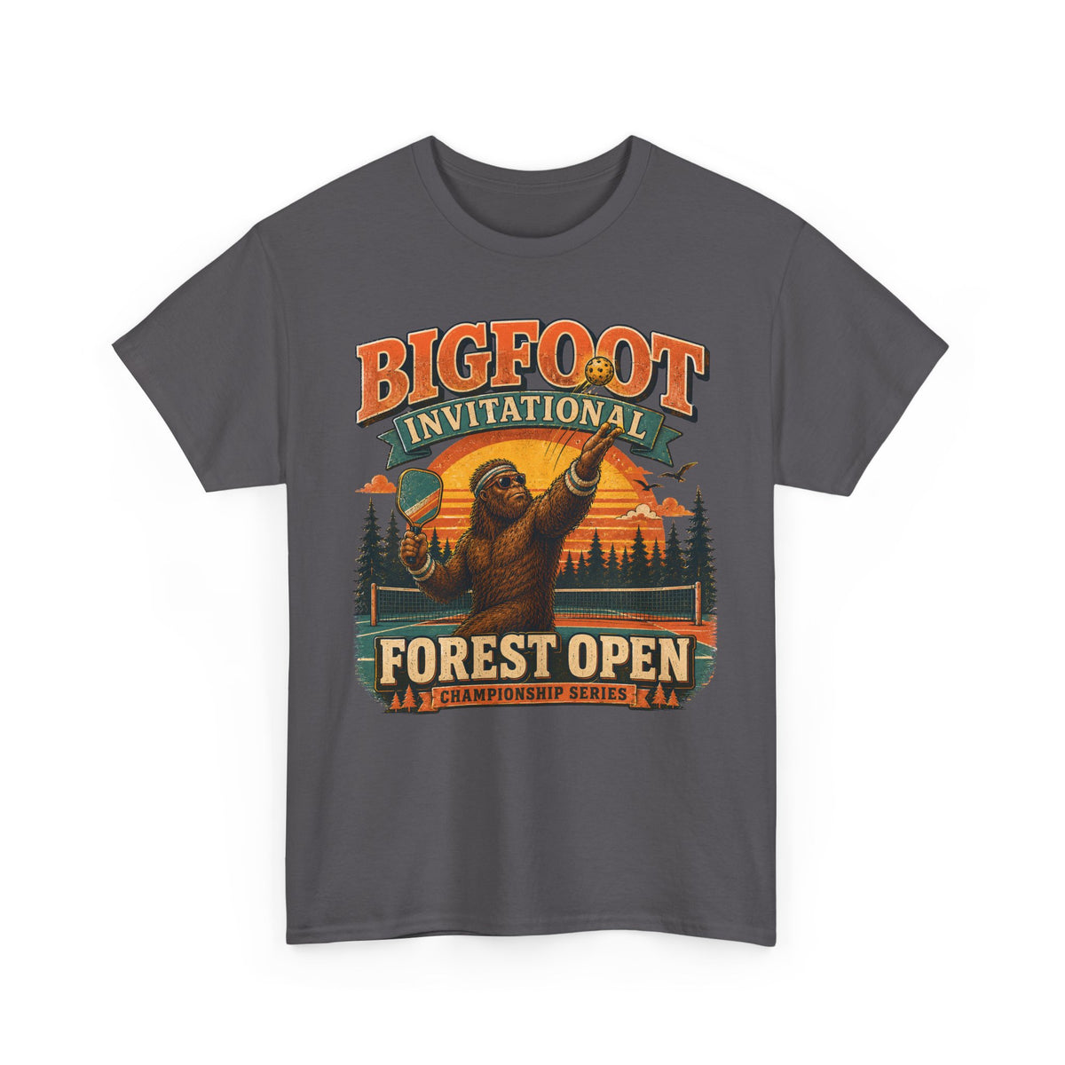 Bigfoot Invitational Forest Open Pickleball T-Shirt