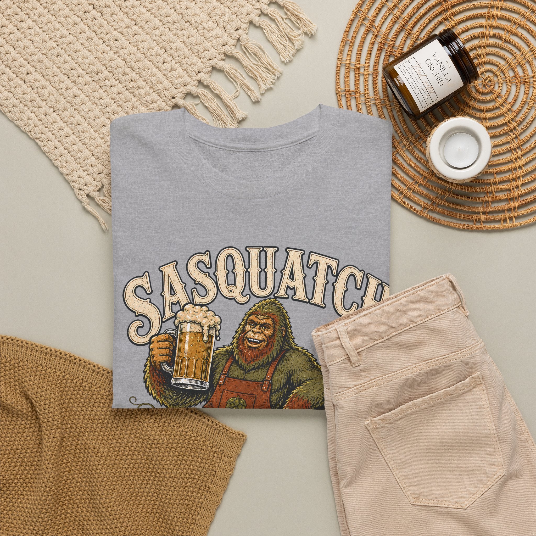 Sasquatch Brewing Co. T-Shirt – Vintage Bigfoot Craft Beer Graphic Tee