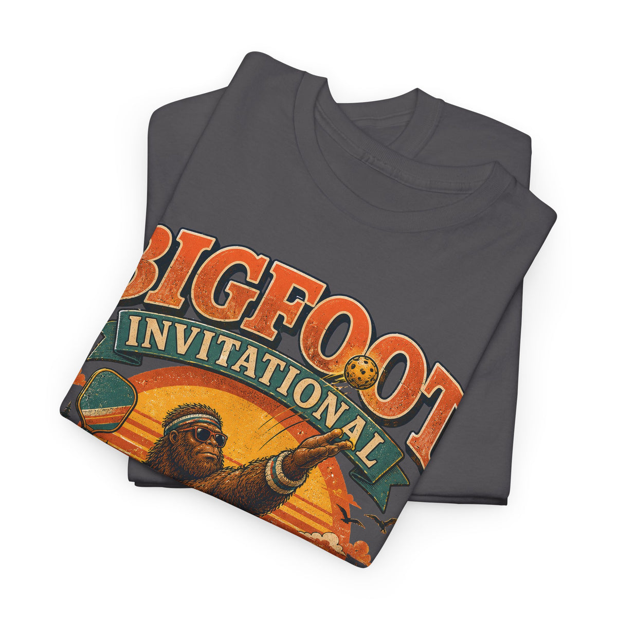 Bigfoot Invitational Forest Open Pickleball T-Shirt