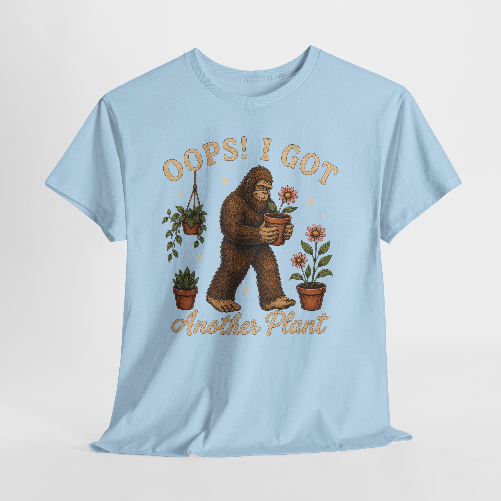 Another Plant Bigfoot T-Shirt – Funny Sasquatch Houseplant Lover Tee