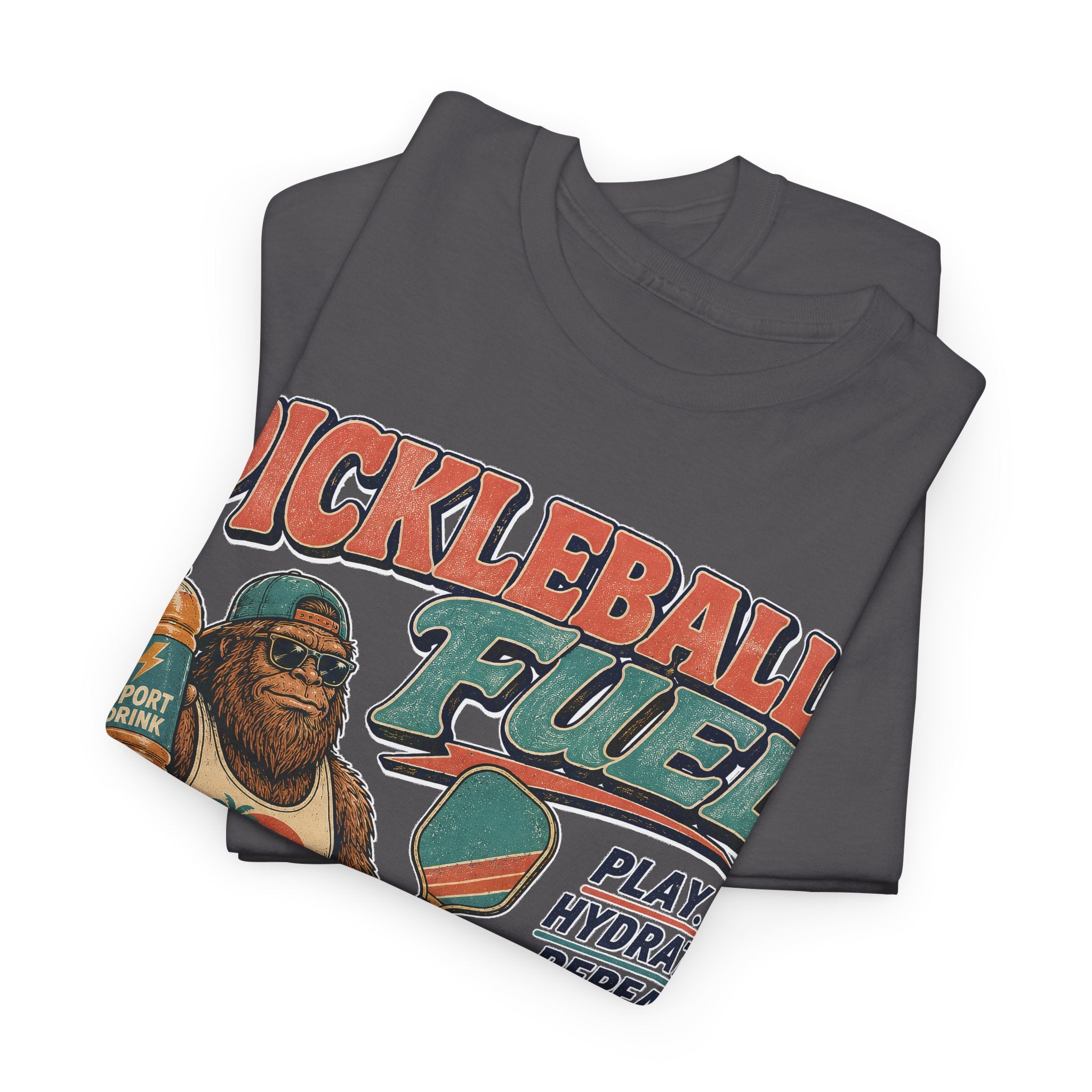 Bigfoot Pickleball Fuel Summer Sports T-Shirt
