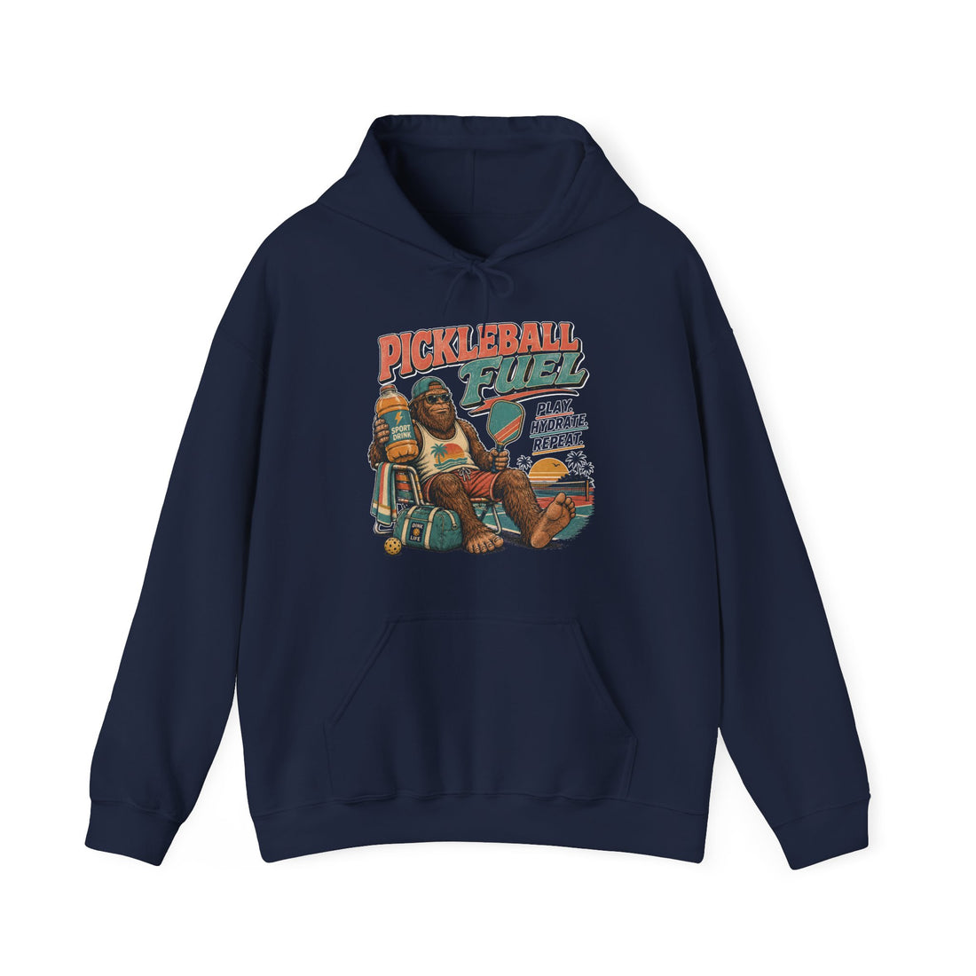 Bigfoot Pickleball Fuel Summer Sports Hoodie