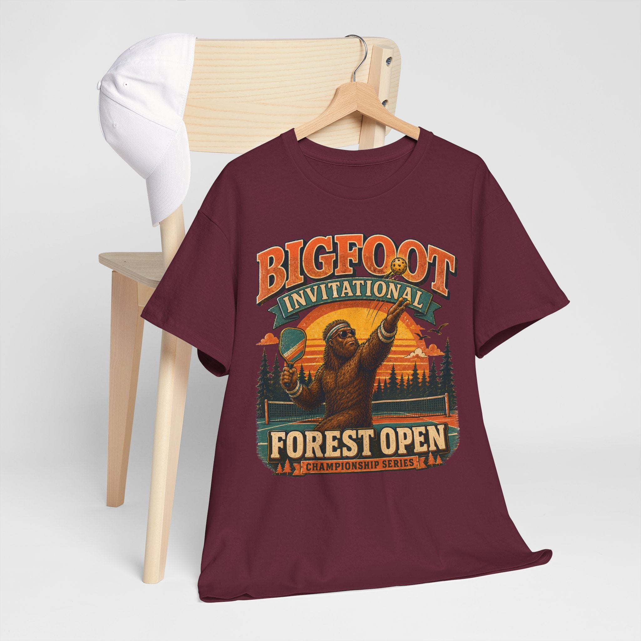 Bigfoot Invitational Forest Open Pickleball T-Shirt
