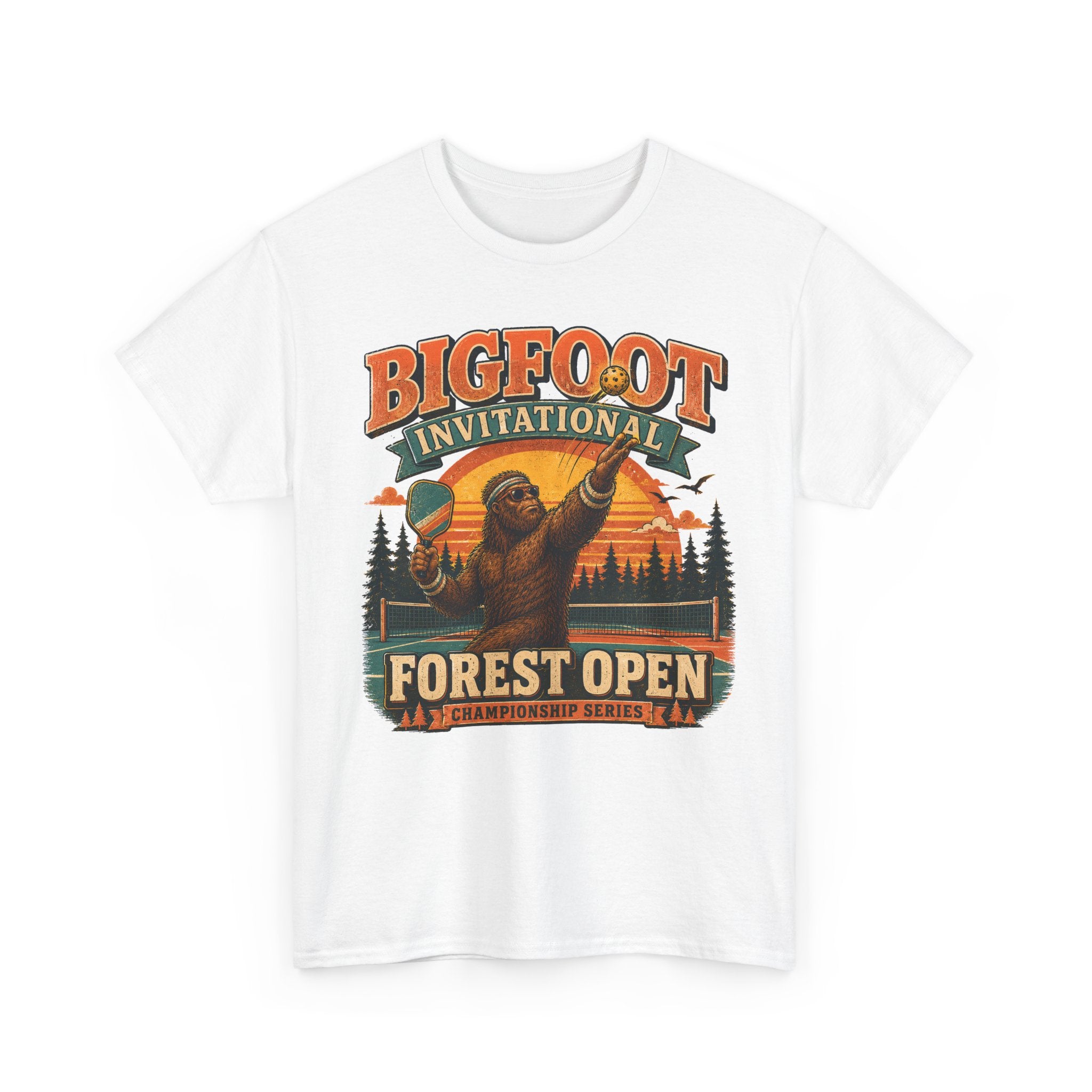 Bigfoot Invitational Forest Open Pickleball T-Shirt