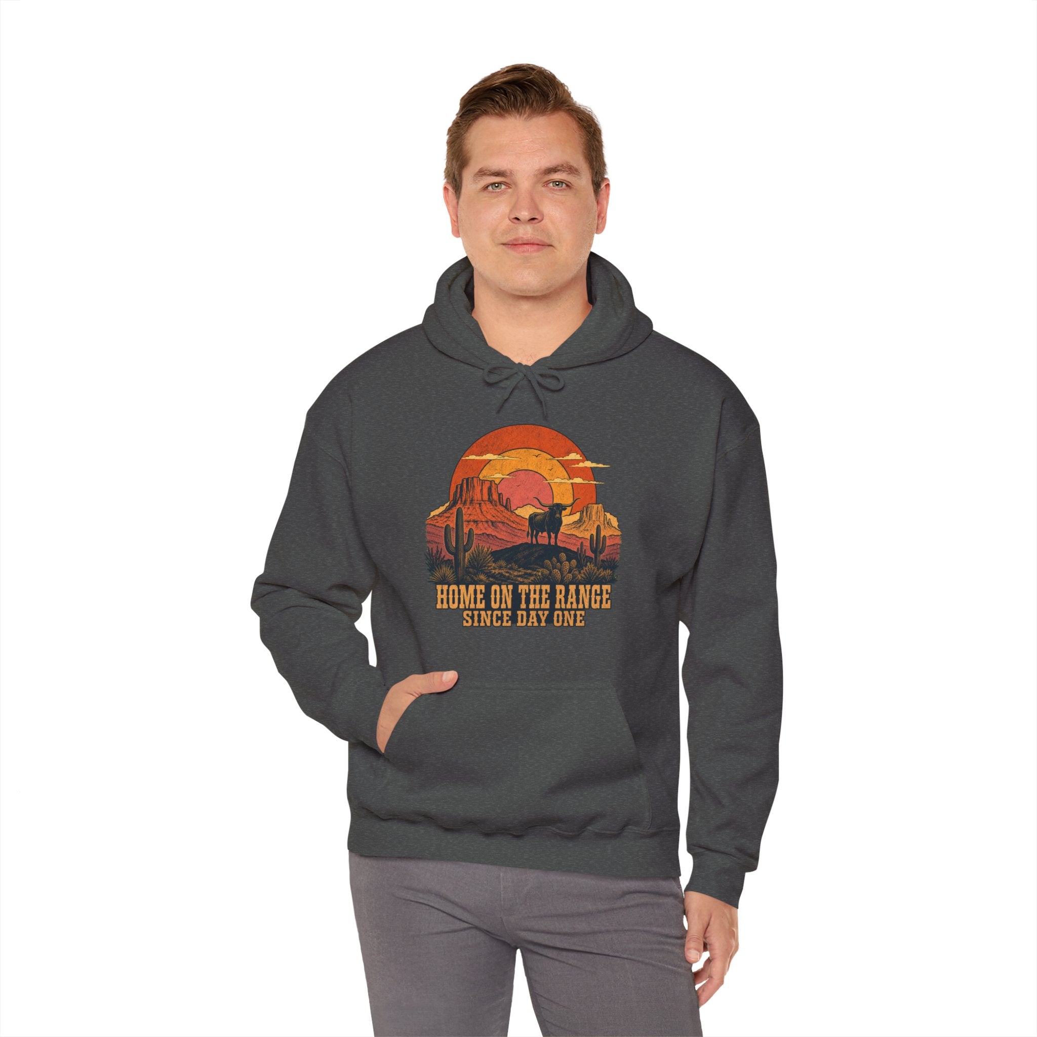 Tough As Texas Dirt Horned Toad Hoodie, Funny Western Novelty Pullover Sweatshirt, Unisex Fleece Hoodie