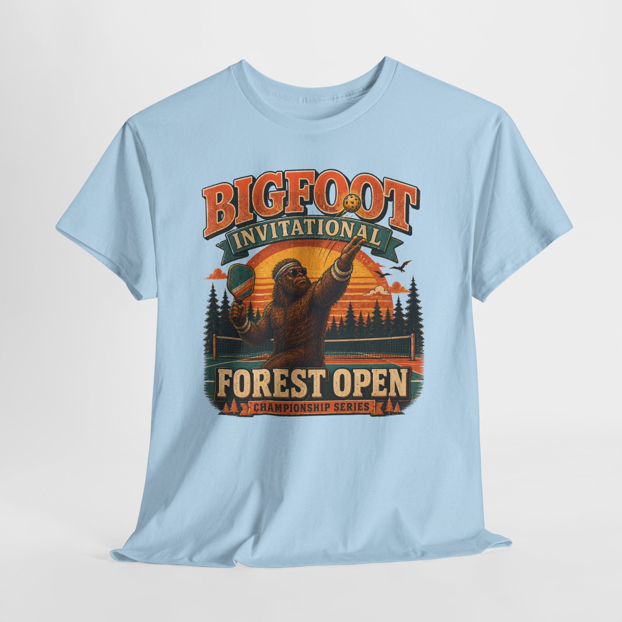 Bigfoot Invitational Forest Open Pickleball T-Shirt