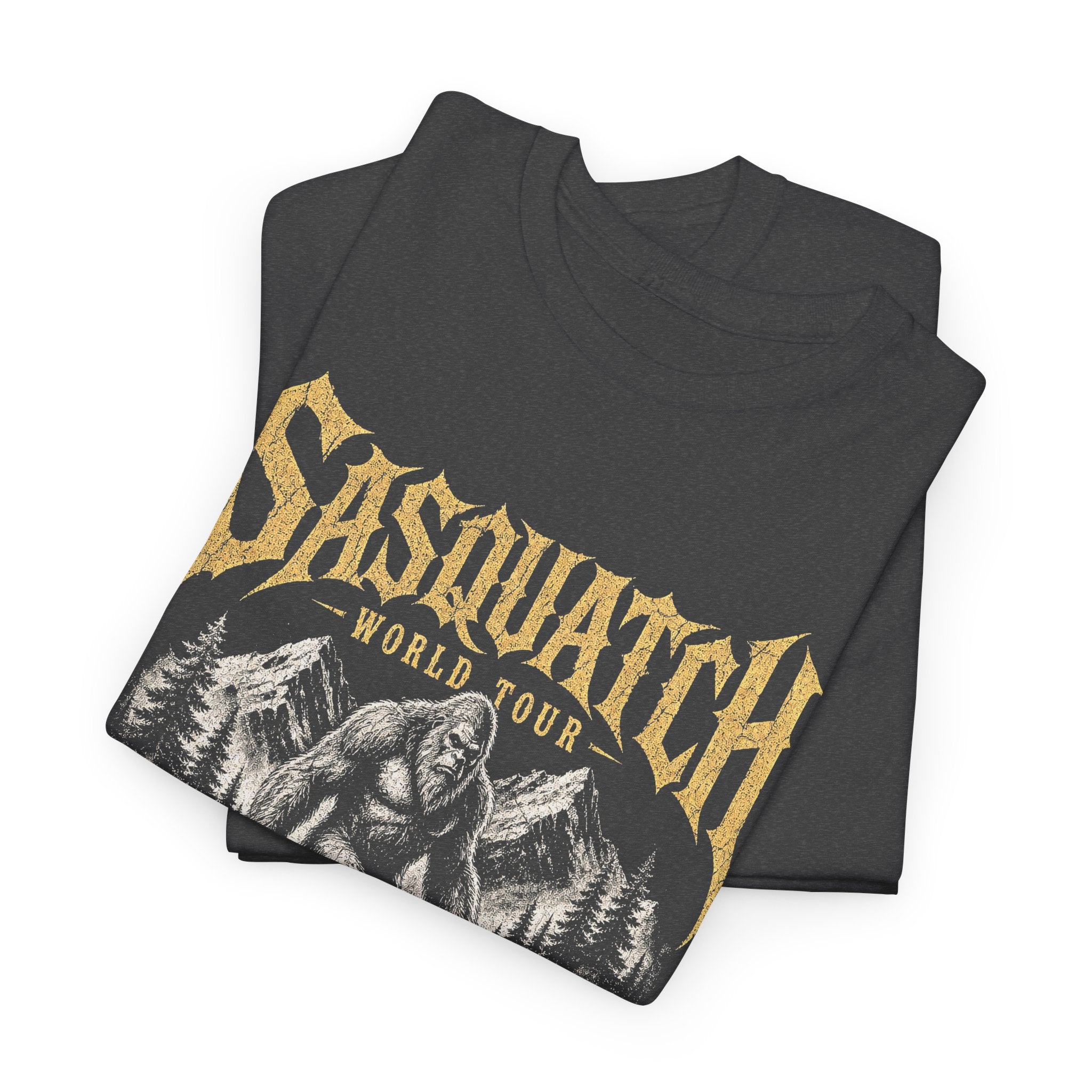 Sasquatch World Tour T-Shirt – Vintage Bootleg Band Tee Bigfoot Graphic
