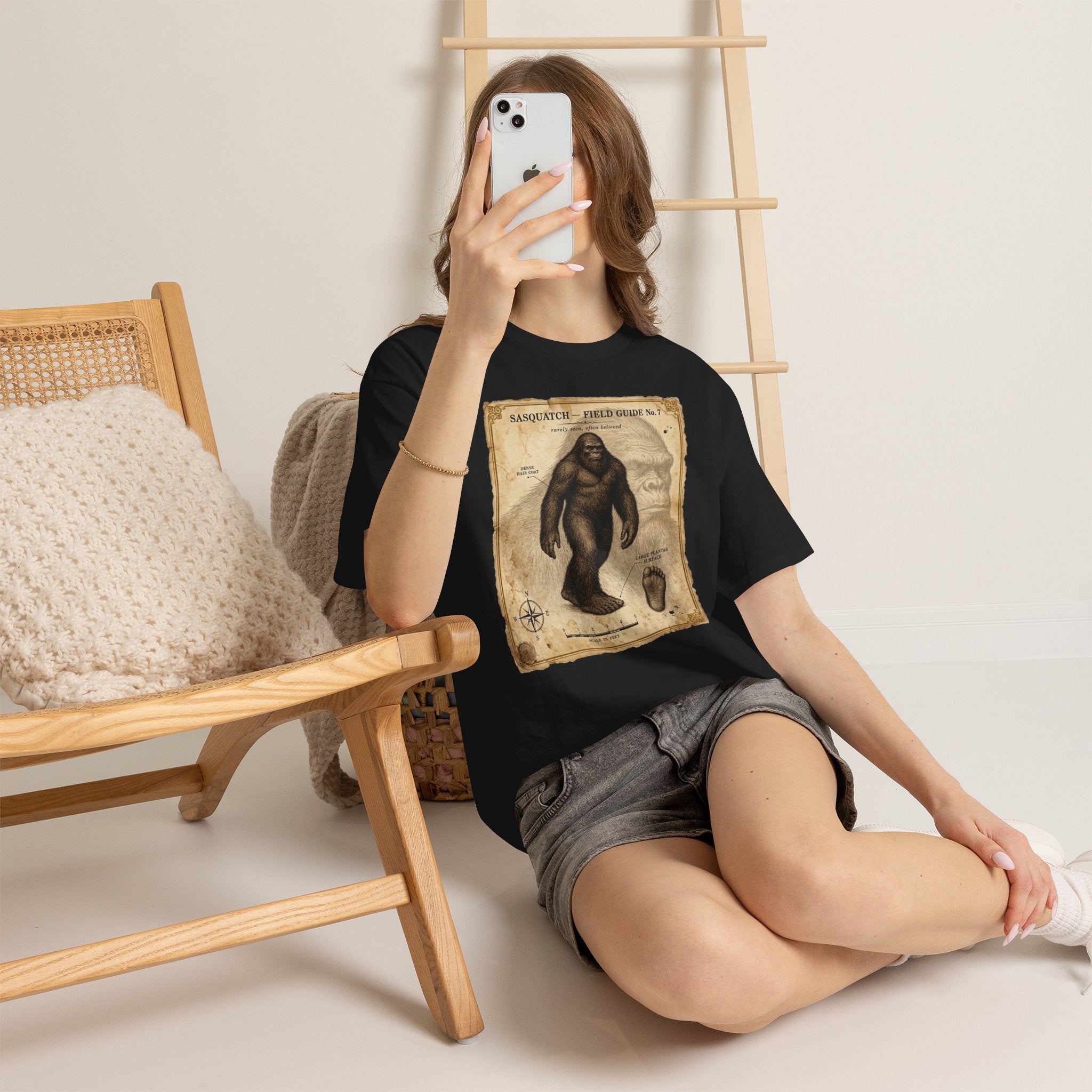 Sasquatch Species Study T-Shirt – Vintage Museum Field Guide Graphic Tee