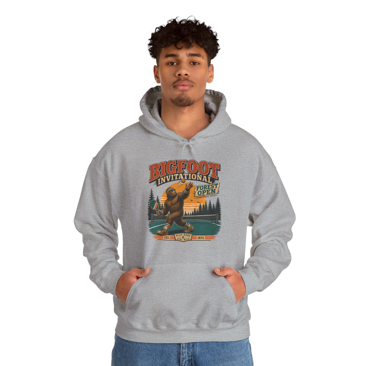 Bigfoot Invitational Forest Open Pickleball Hoodie