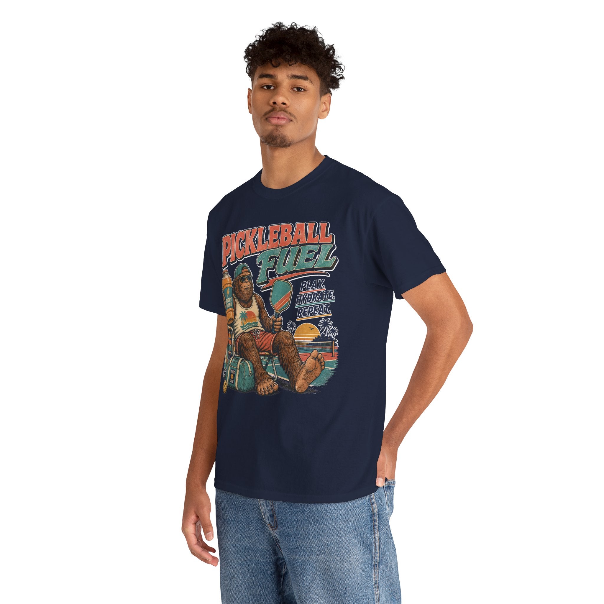 Bigfoot Pickleball Fuel Summer Sports T-Shirt