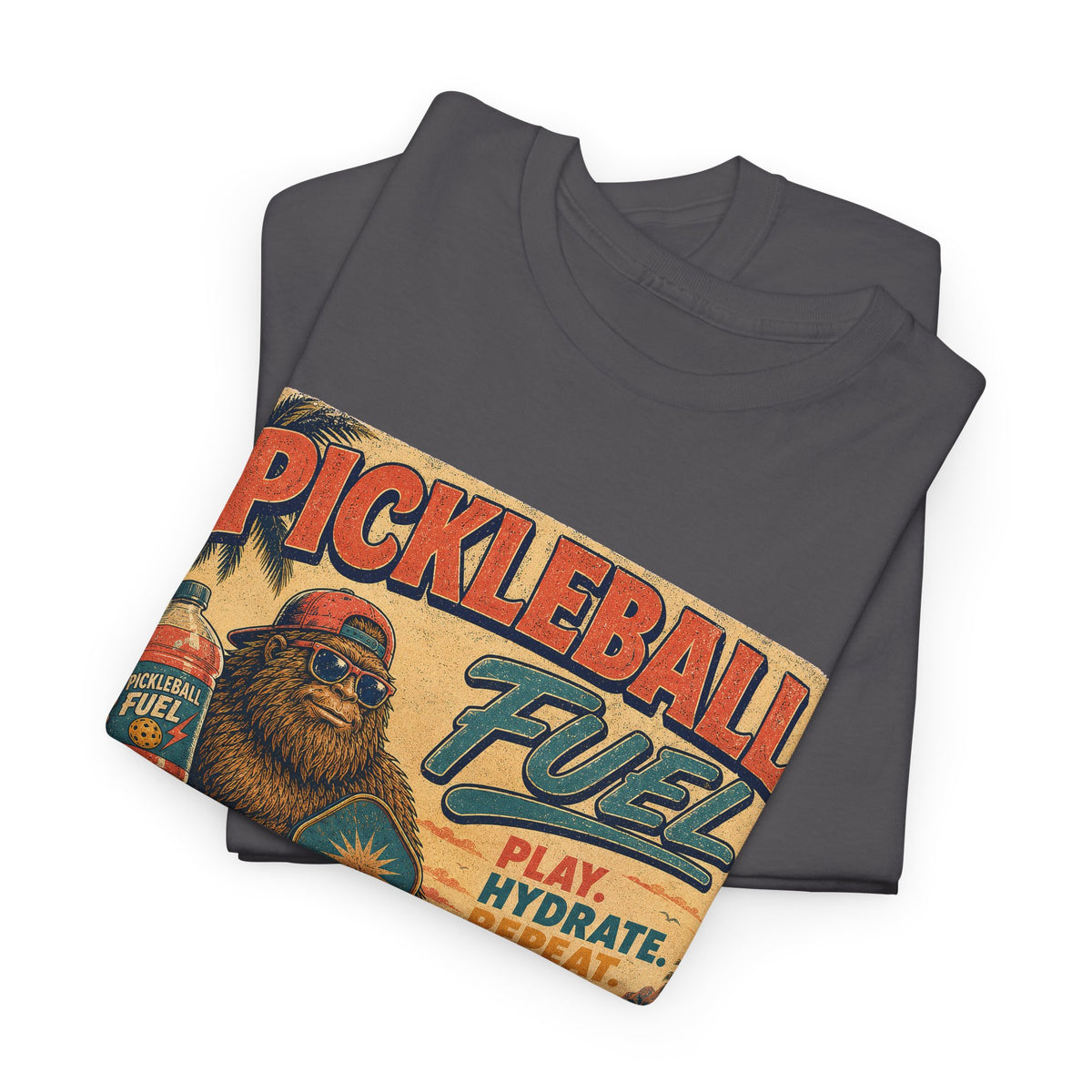 Bigfoot Pickleball Fuel Summer Sports T-Shirt