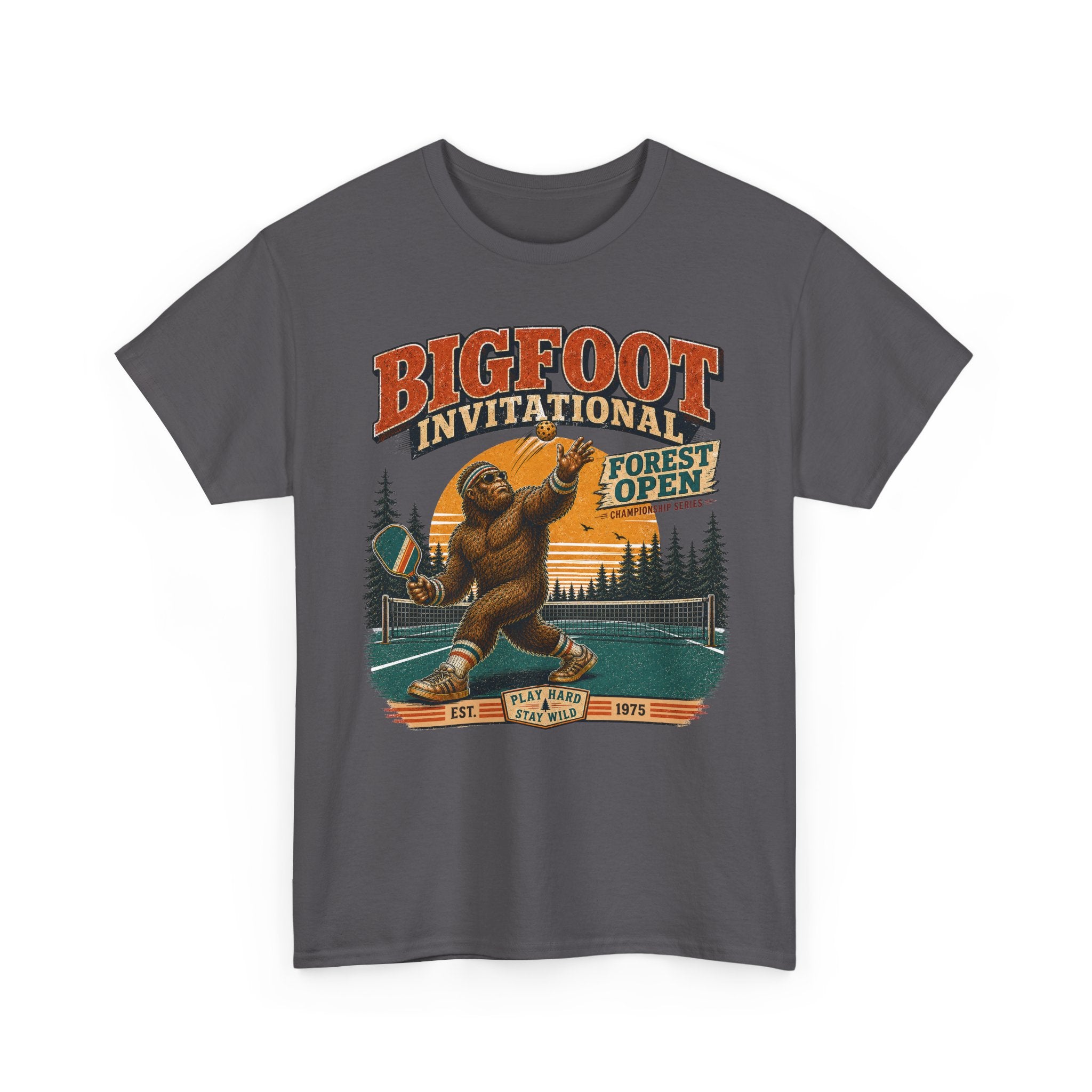 Bigfoot Invitational Forest Open Pickleball T-Shirt