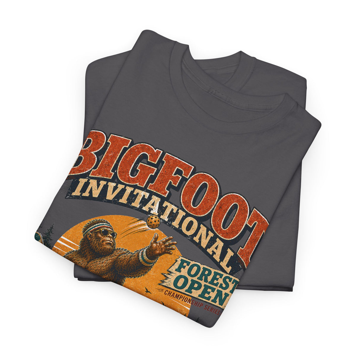 Bigfoot Invitational Forest Open Pickleball T-Shirt