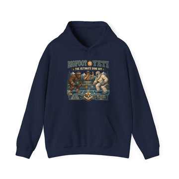 Bigfoot vs Yeti Pickleball Championship Hoodie