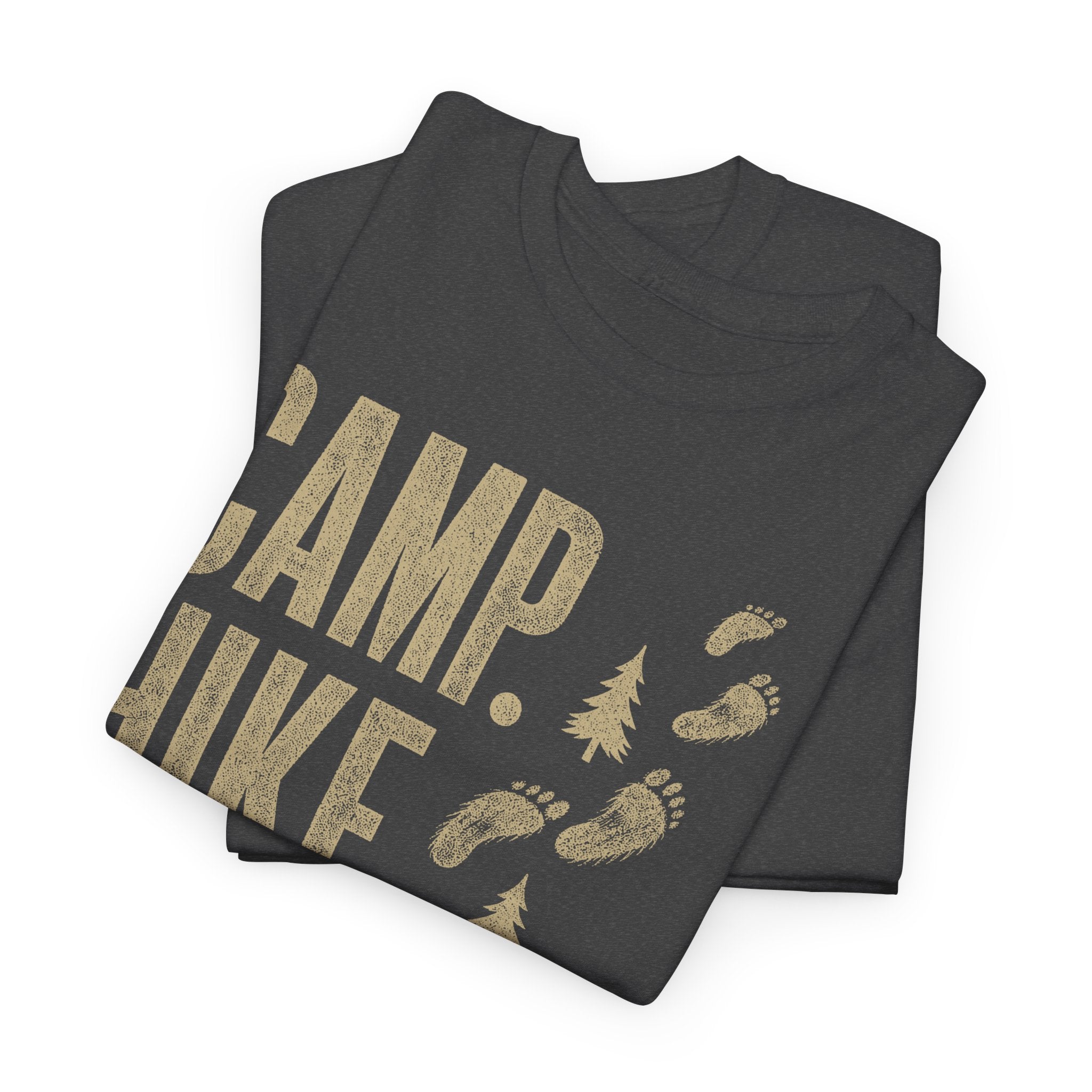 Camp Hike Squatch T-Shirt – Modern Outdoor Bigfoot Graphic Tee