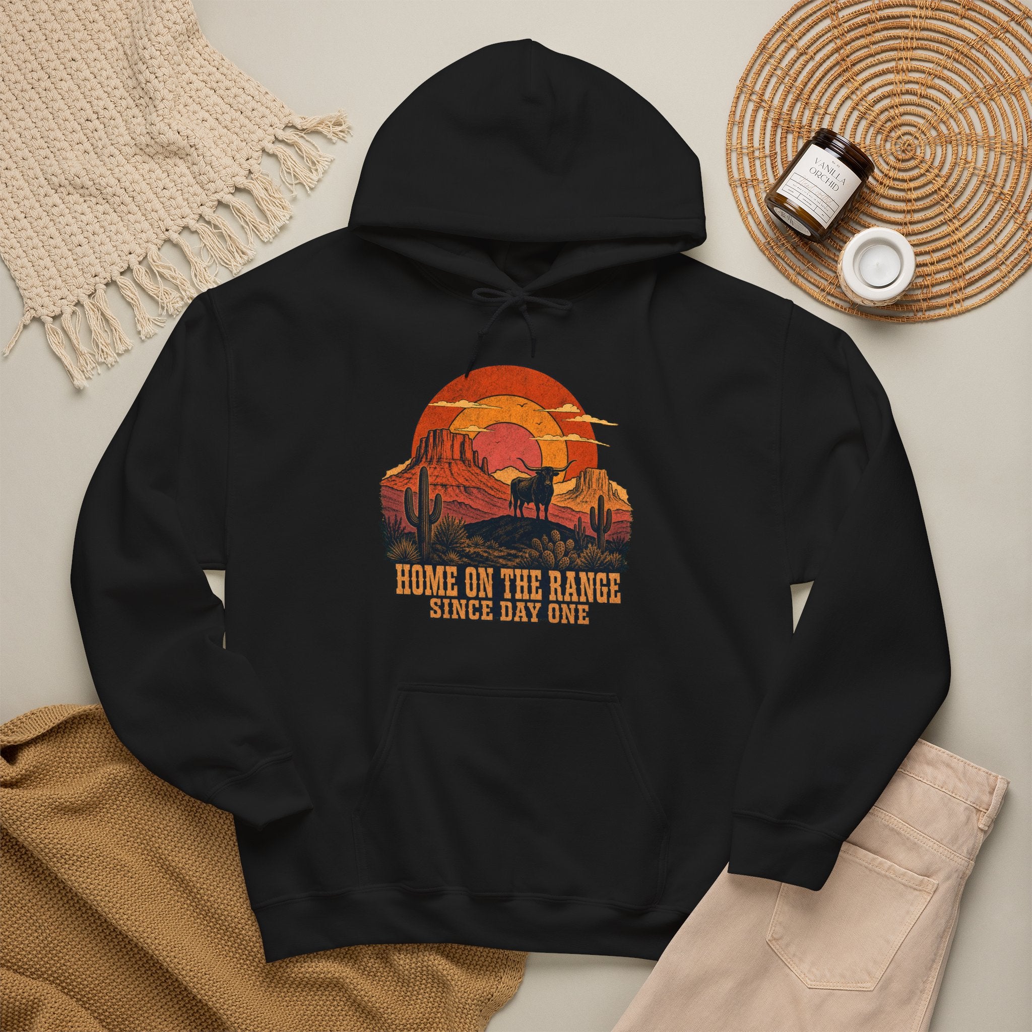 Tough As Texas Dirt Horned Toad Hoodie, Funny Western Novelty Pullover Sweatshirt, Unisex Fleece Hoodie