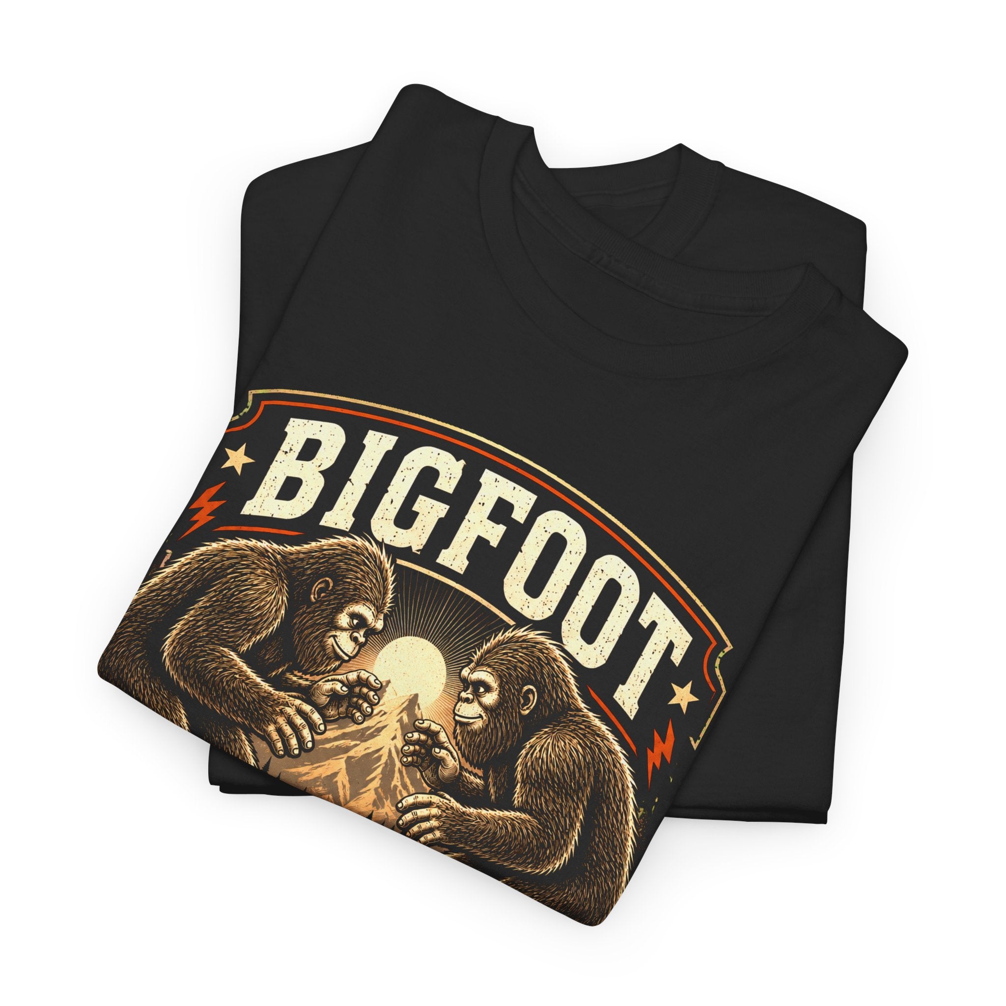 Bigfoot Will Be Bigfoot T-Shirt – Quirky Nature Humor Graphic Tee