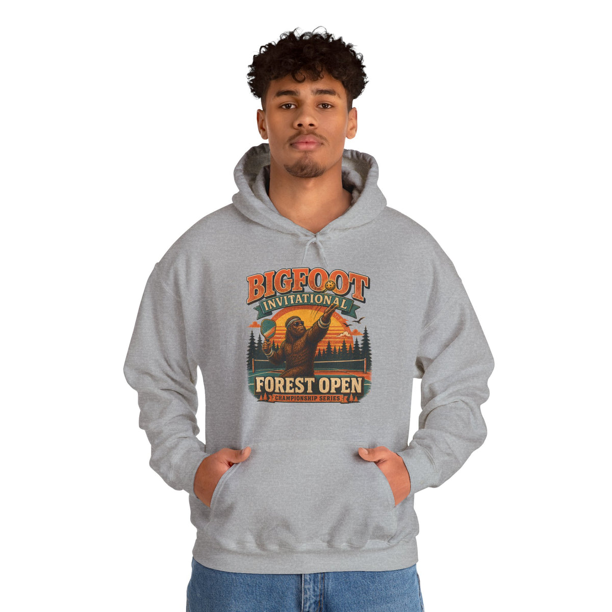 Bigfoot Invitational Forest Open Pickleball Hoodie