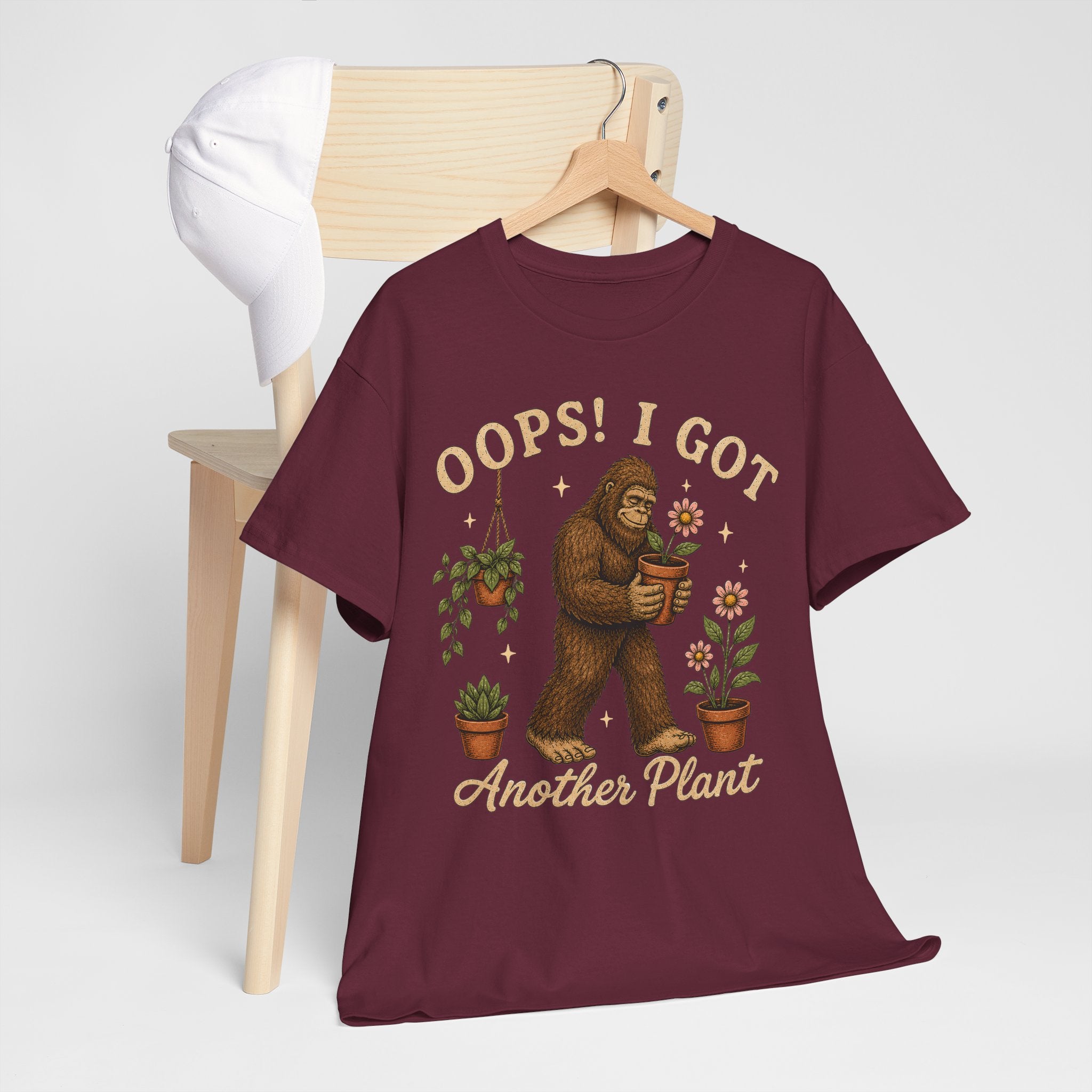 Another Plant Bigfoot T-Shirt – Funny Sasquatch Houseplant Lover Tee