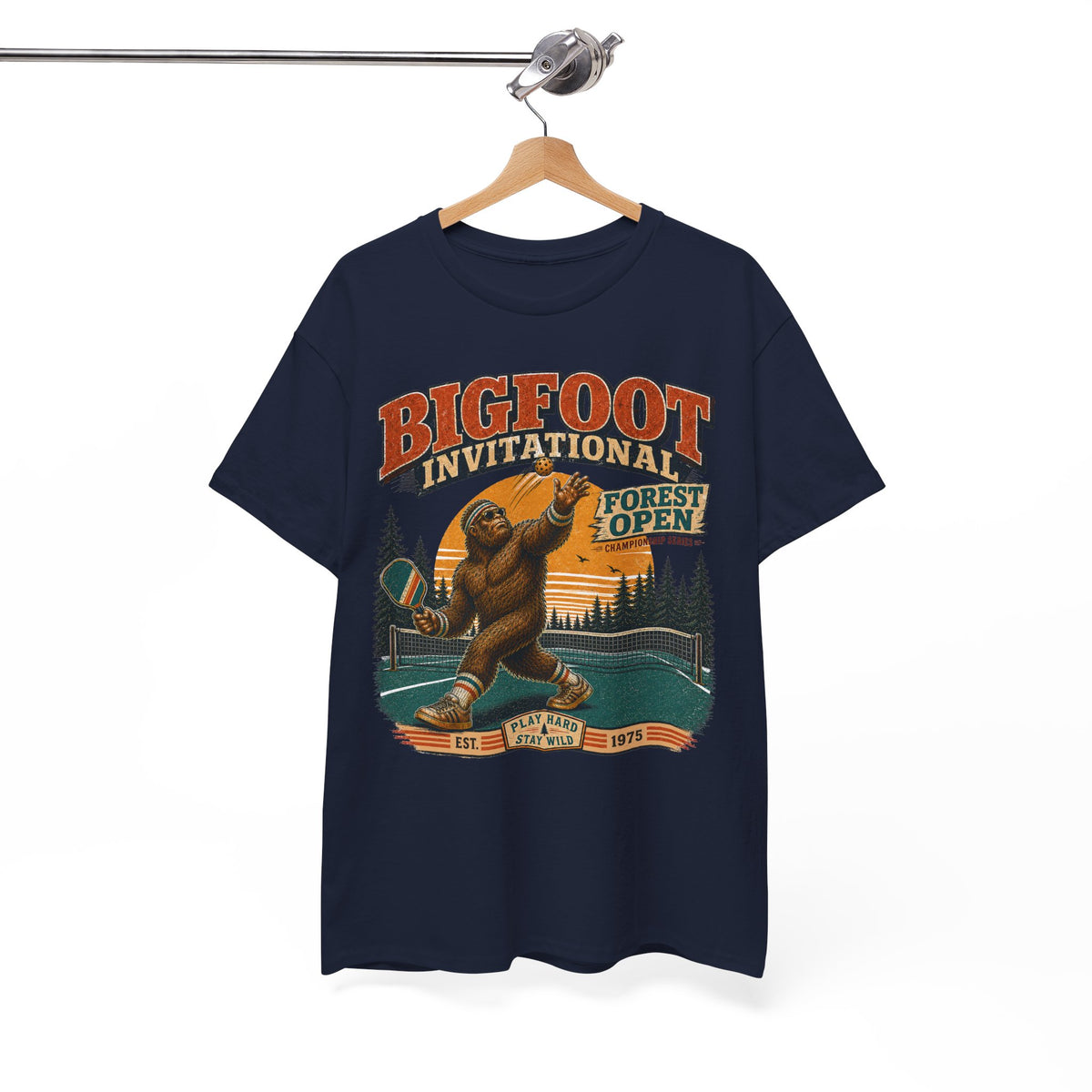 Bigfoot Invitational Forest Open Pickleball T-Shirt